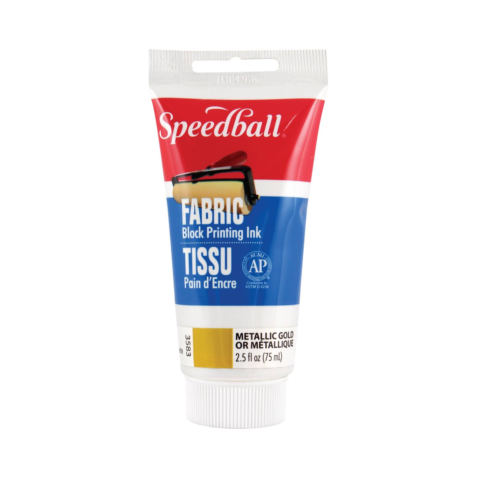 Tinta De Grabado Para Textil Metallic Gold 75ml