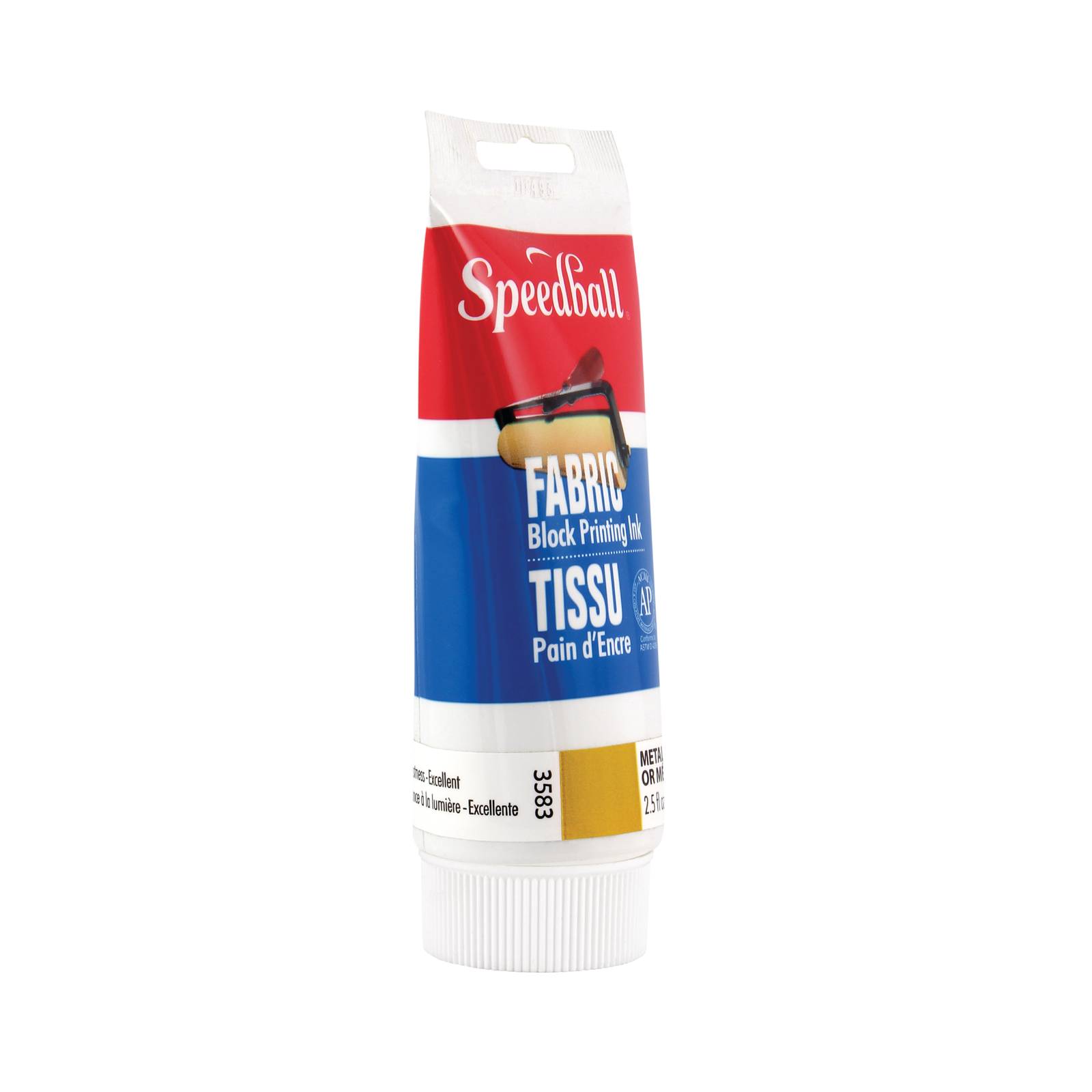 Tinta De Grabado Para Textil Metallic Gold 75ml