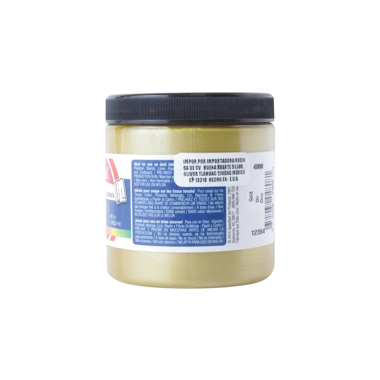Tinta Para Serigrafia Opaca Gold 236.2 Ml