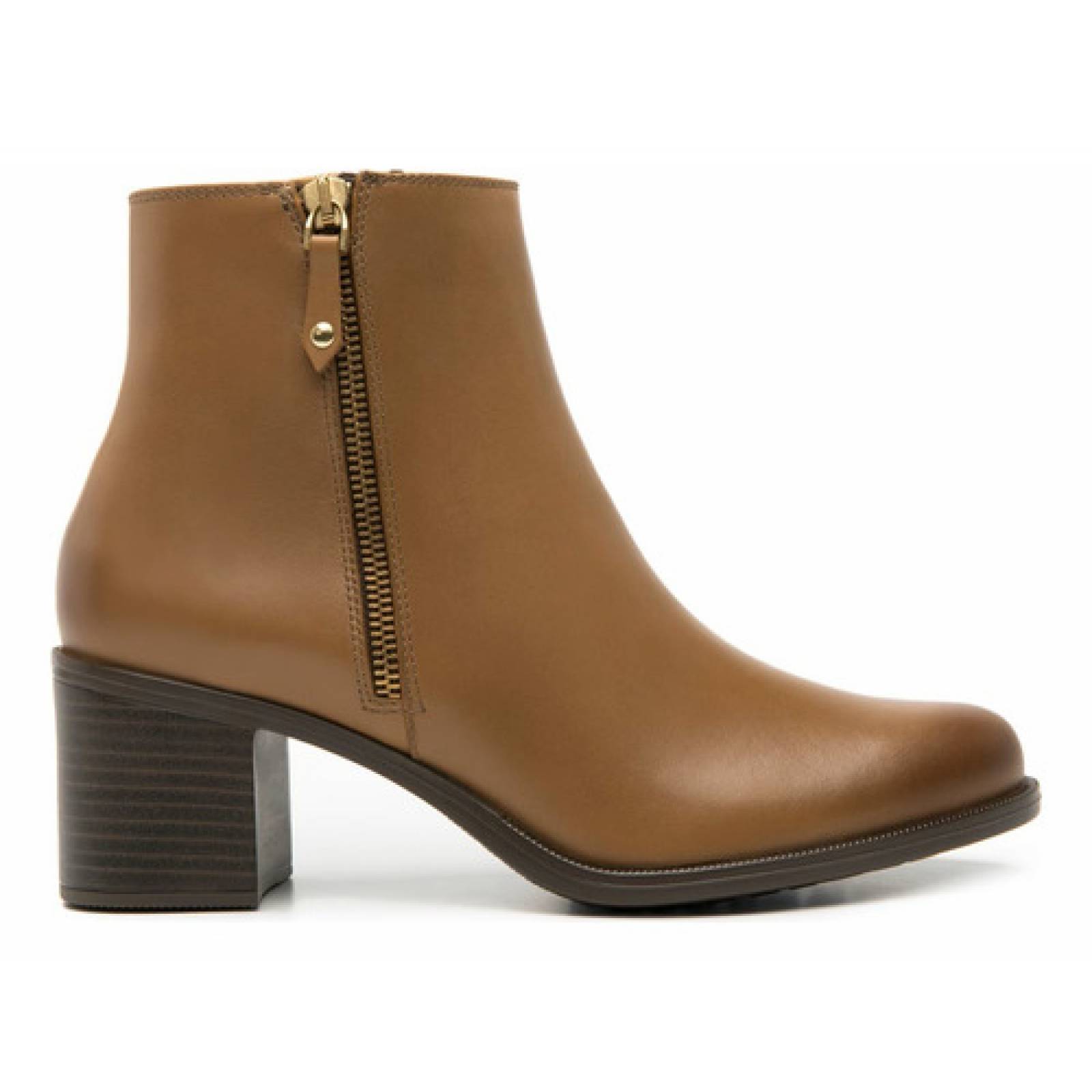 Botín Flexi Mujer Casual De Piel 109220