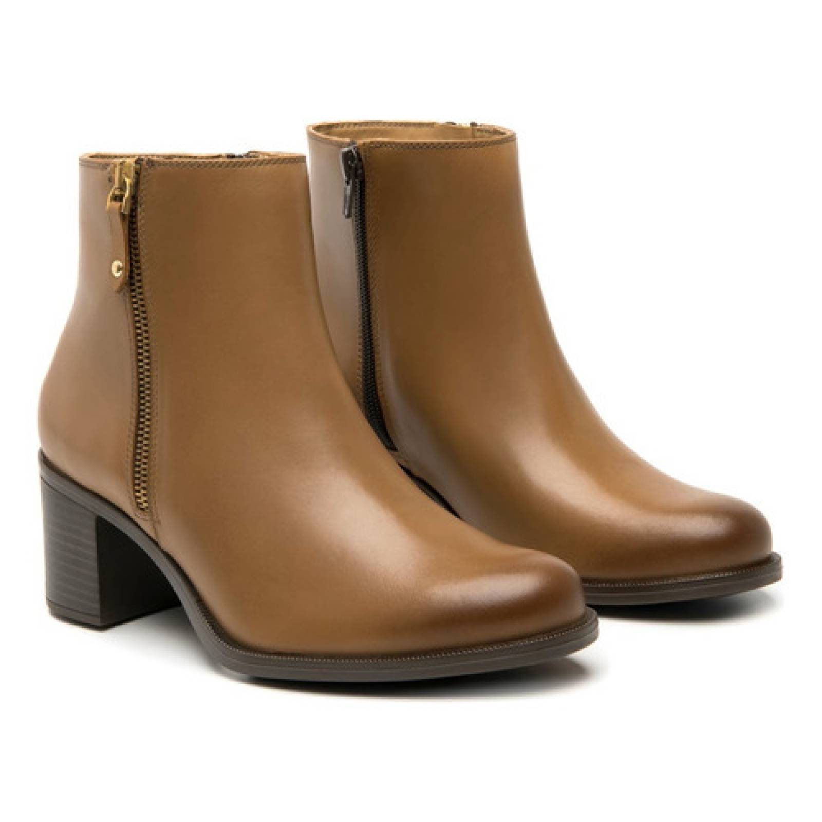 Botín Flexi Mujer Casual De Piel 109220