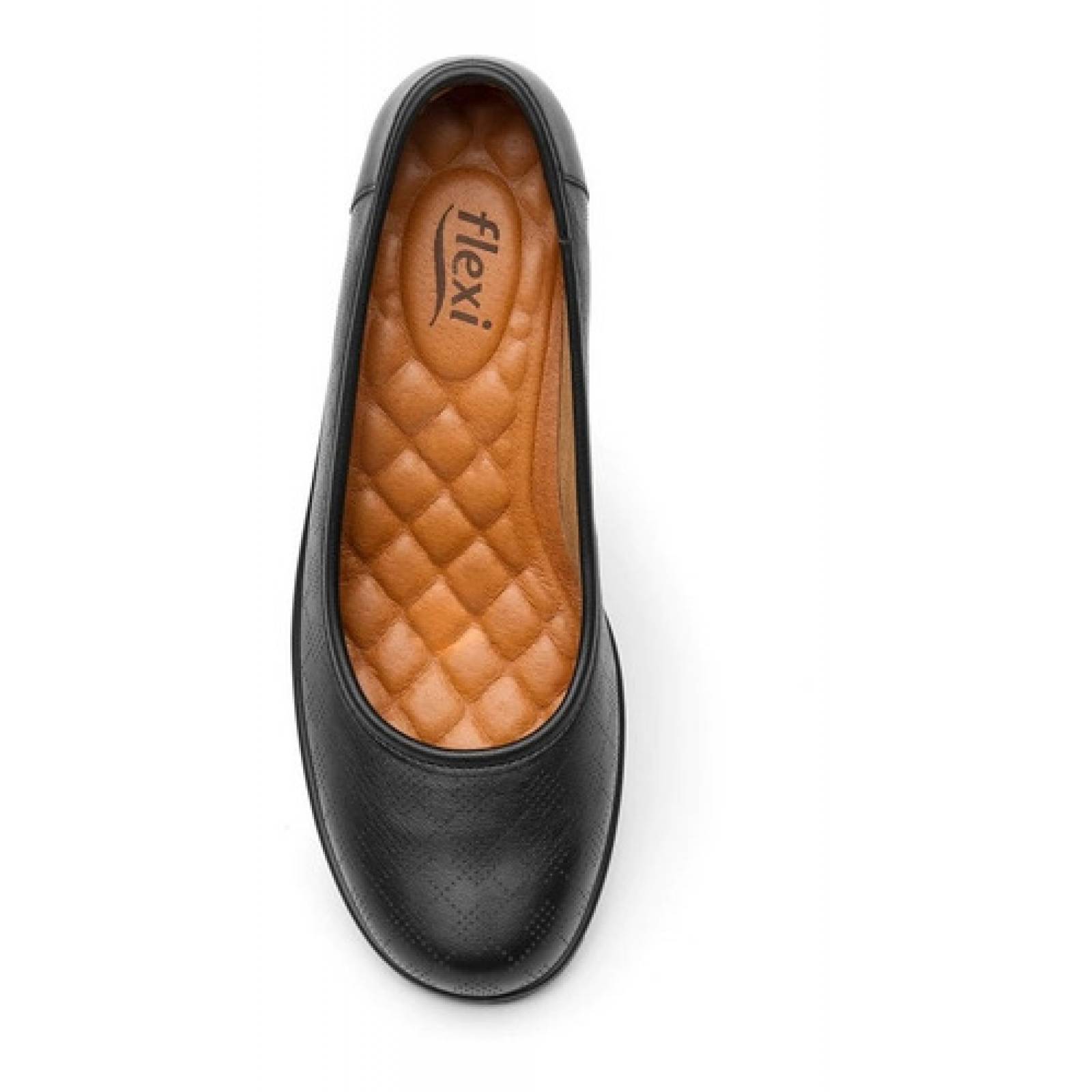 Zapato Flexi Mujer De Confort Piel 45602pne