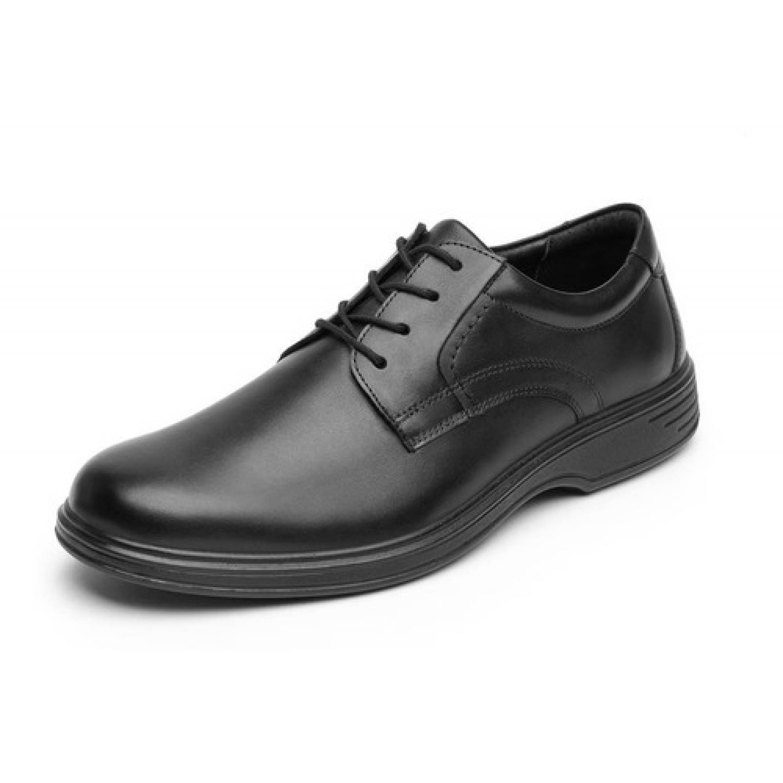 Zapato Flexi Hombre De Confort De Piel 59301pne