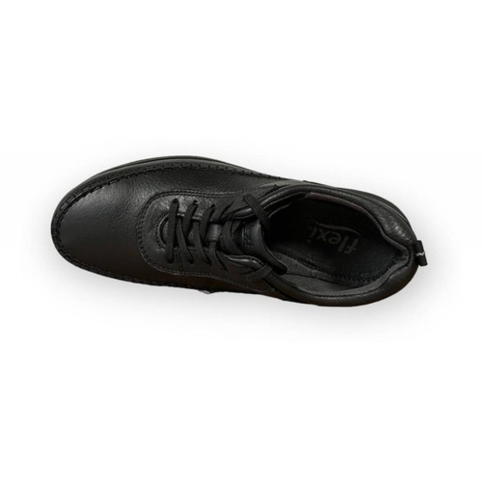 Zapato Flexi Hombre De Confort De Piel 50812pne