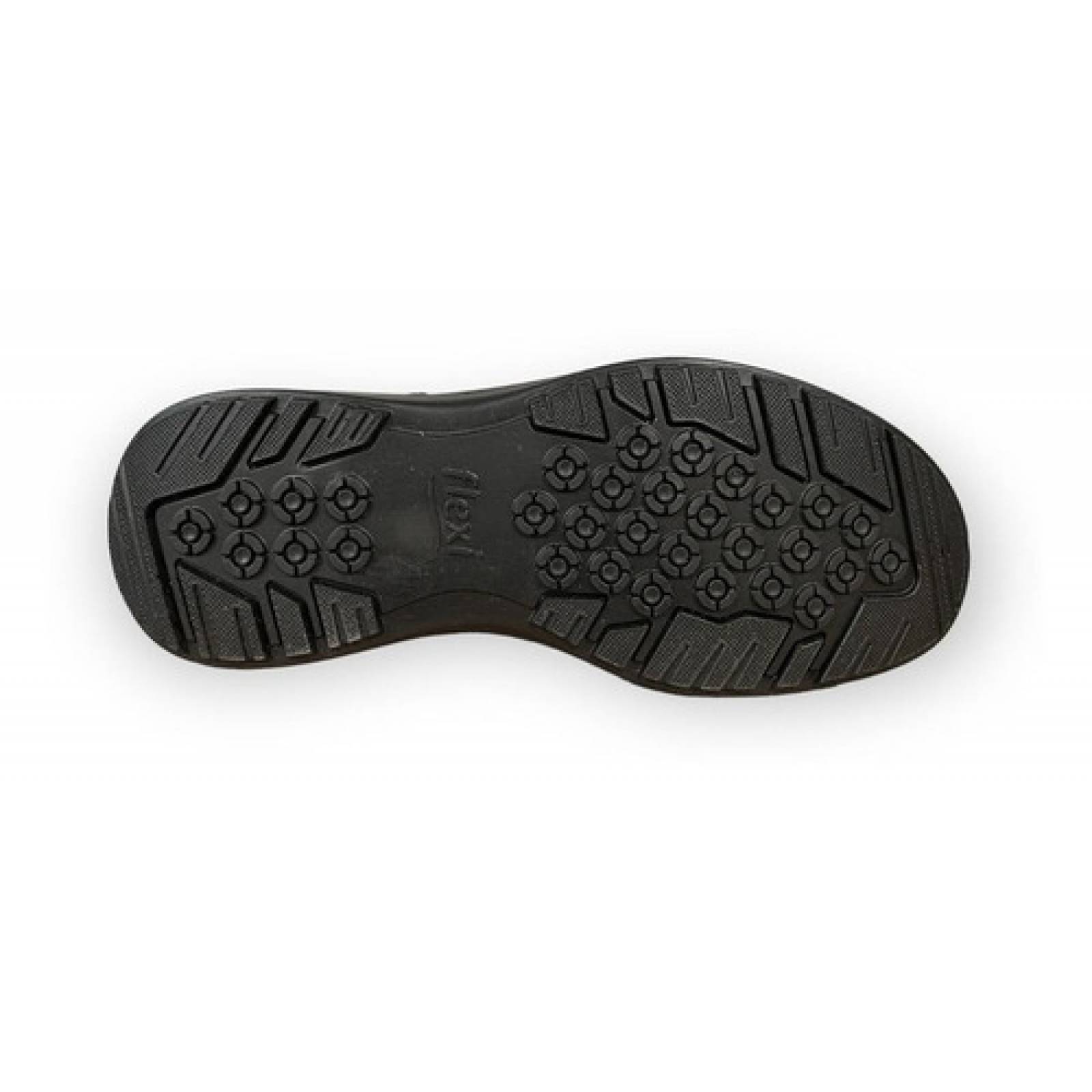 Zapato Flexi Hombre De Confort De Piel 50812pne