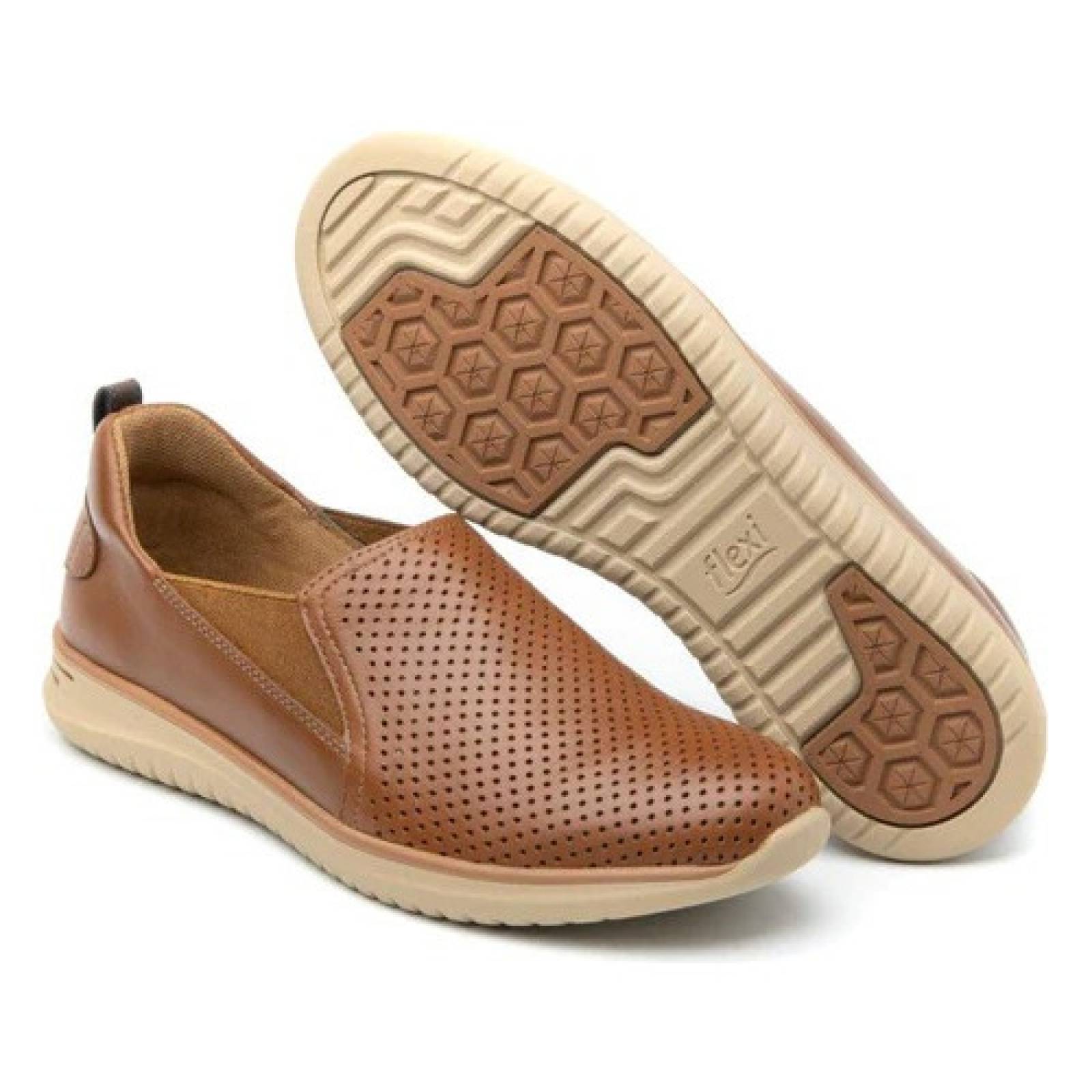 Zapato Flexi Mujer De Confort Y Piel 107601