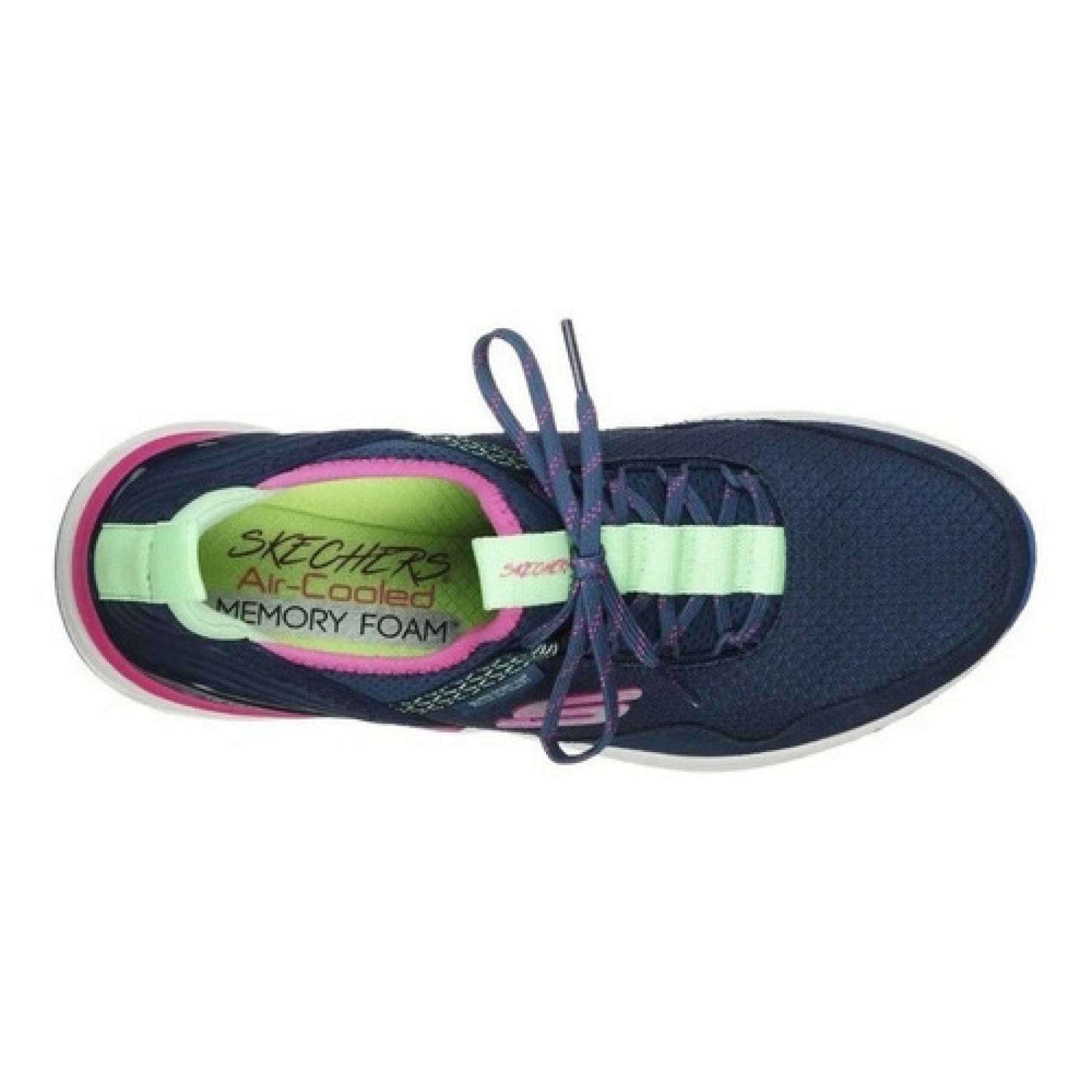 Tenis Skechers Mujer Memory Foam 149080nvgr