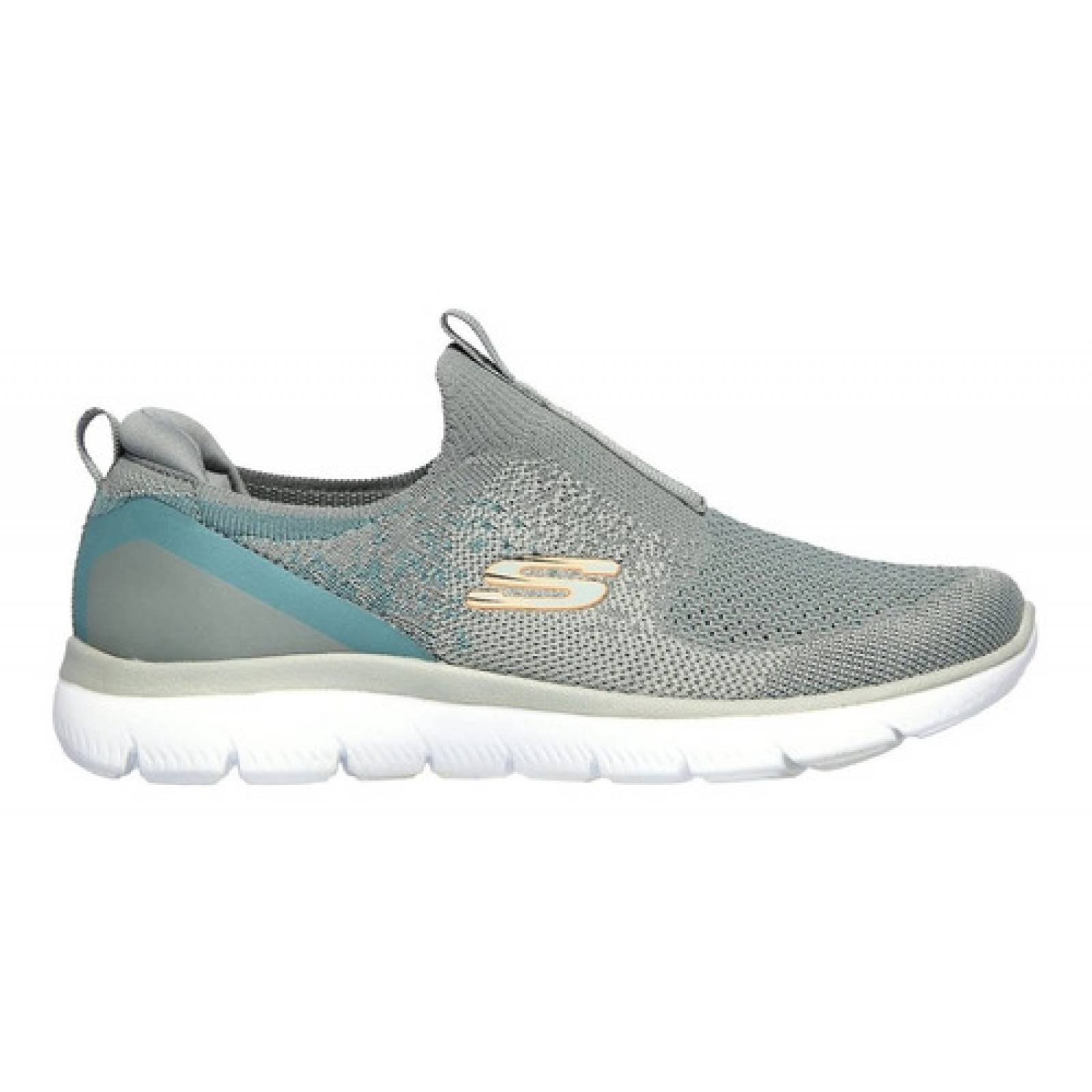 Tenis Skechers Mujer Memory Foam 149207sage