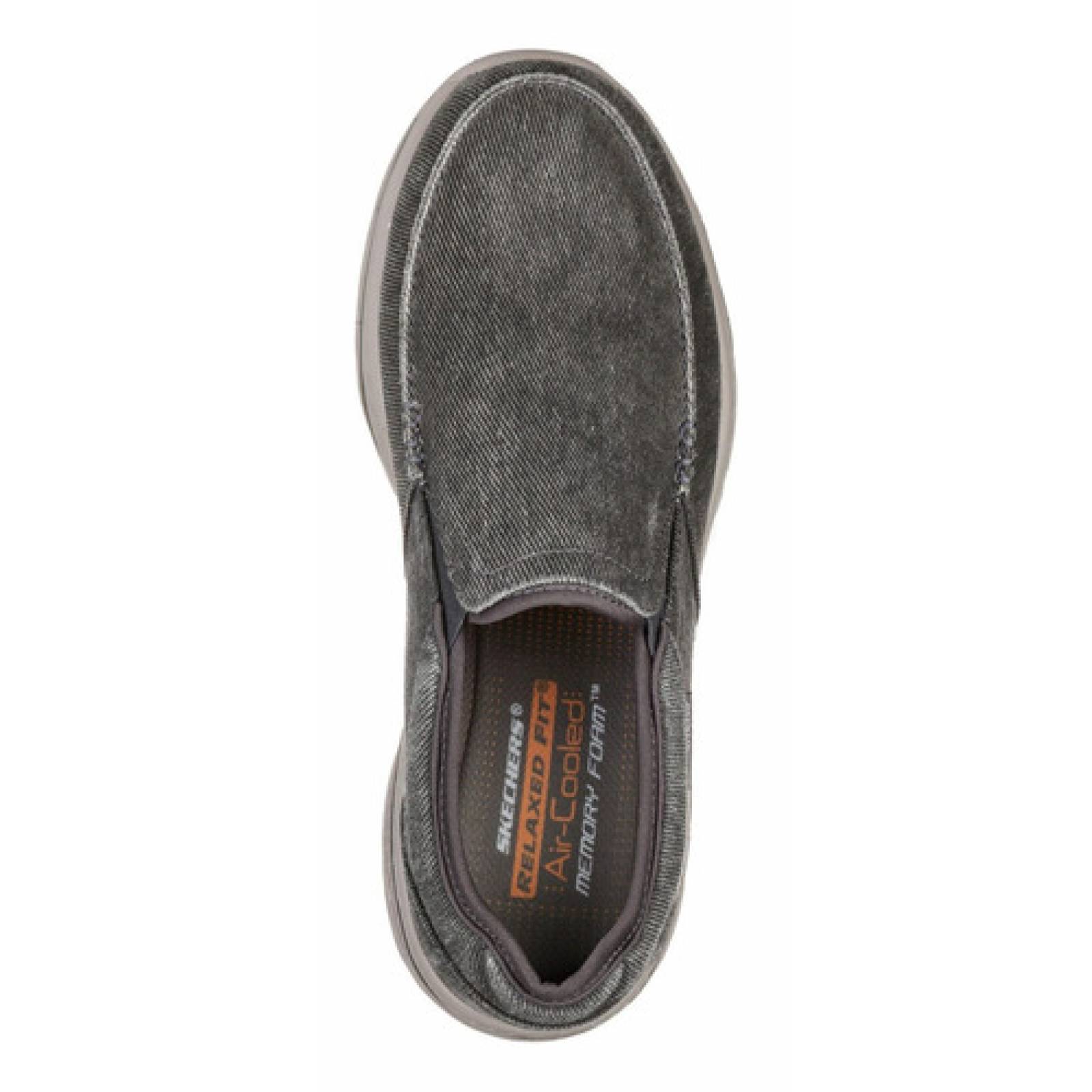 Tenis Skechers Hombre Memory Foam Relaxed Fit 65355