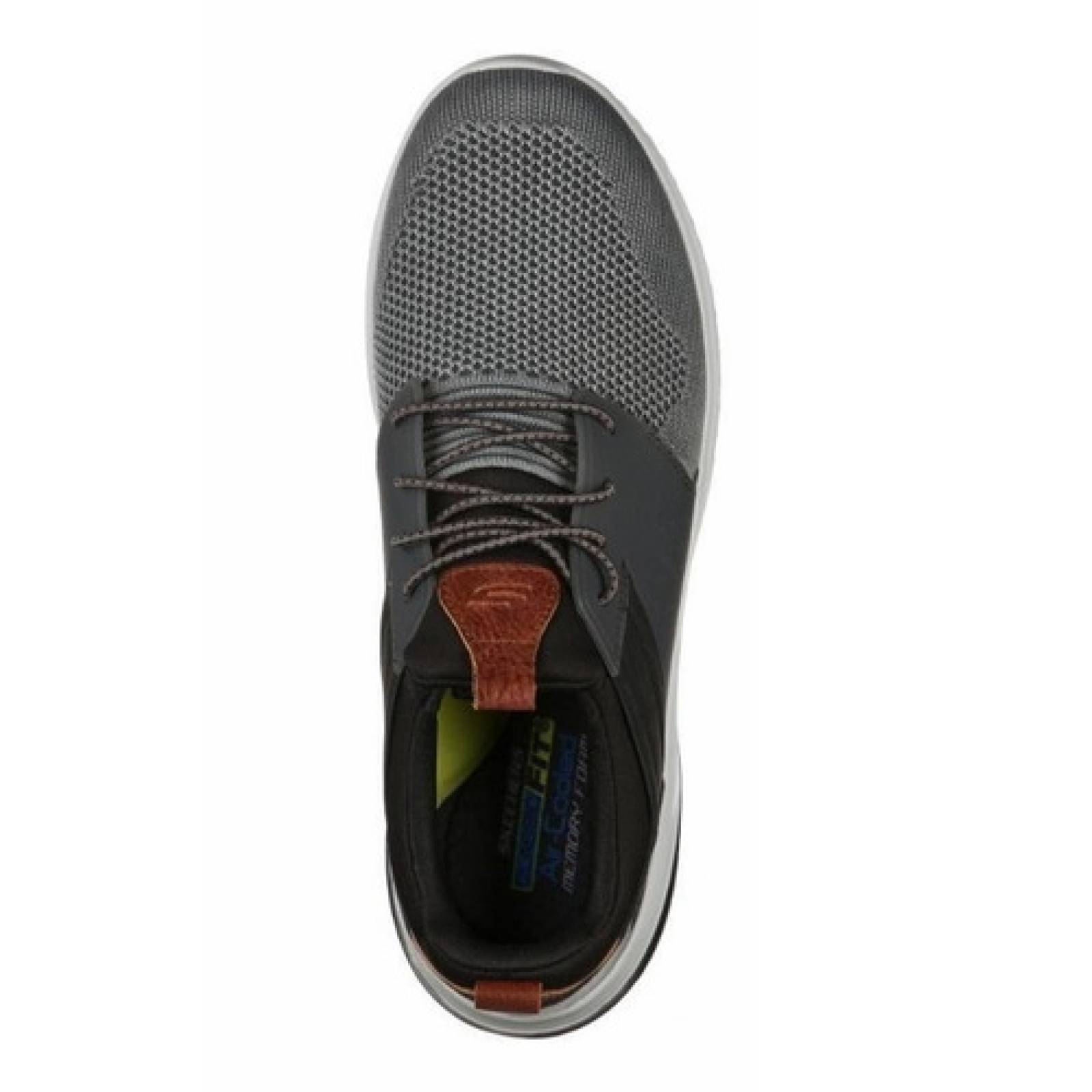 Tenis Skechers Hombre Memory Foam 210238xgybk