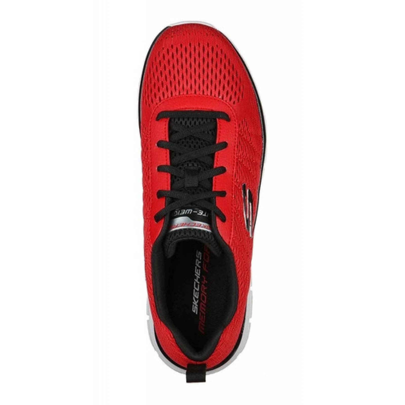 Tenis Skechers Hombre Memory Foam 232081rdbk
