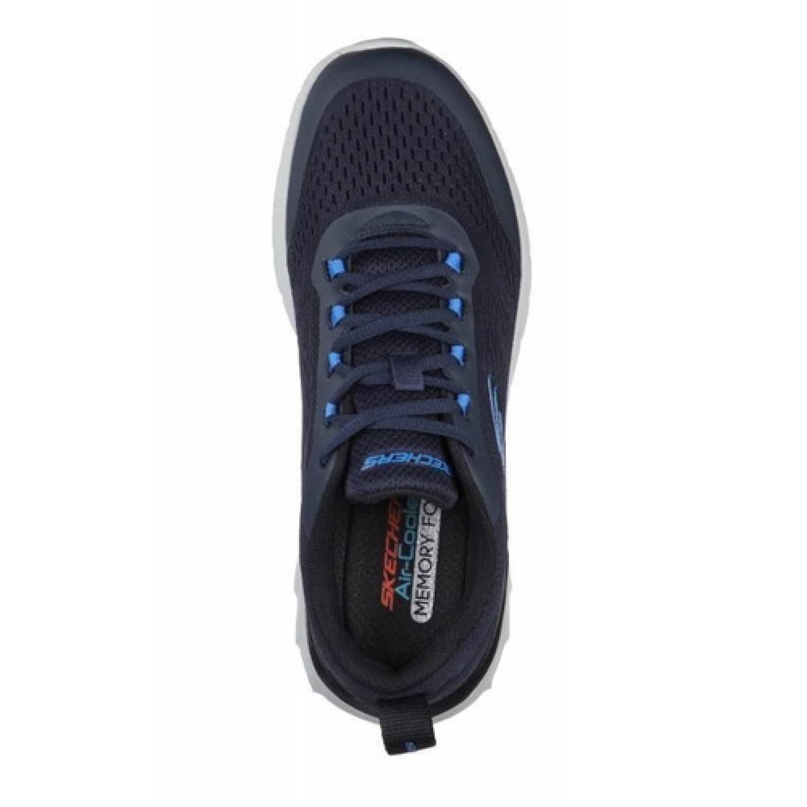 Tenis Skechers Hombre Memory Foam 232288nvy