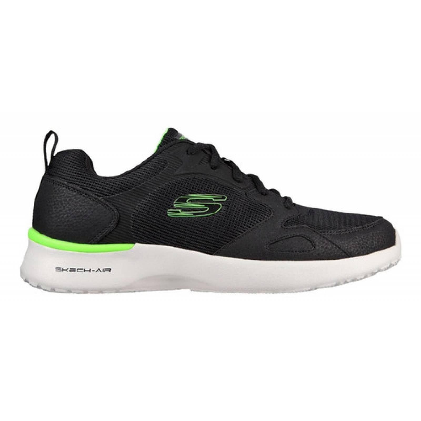 Tenis Skechers Hombre Skech air Memory Foam 232292bklm