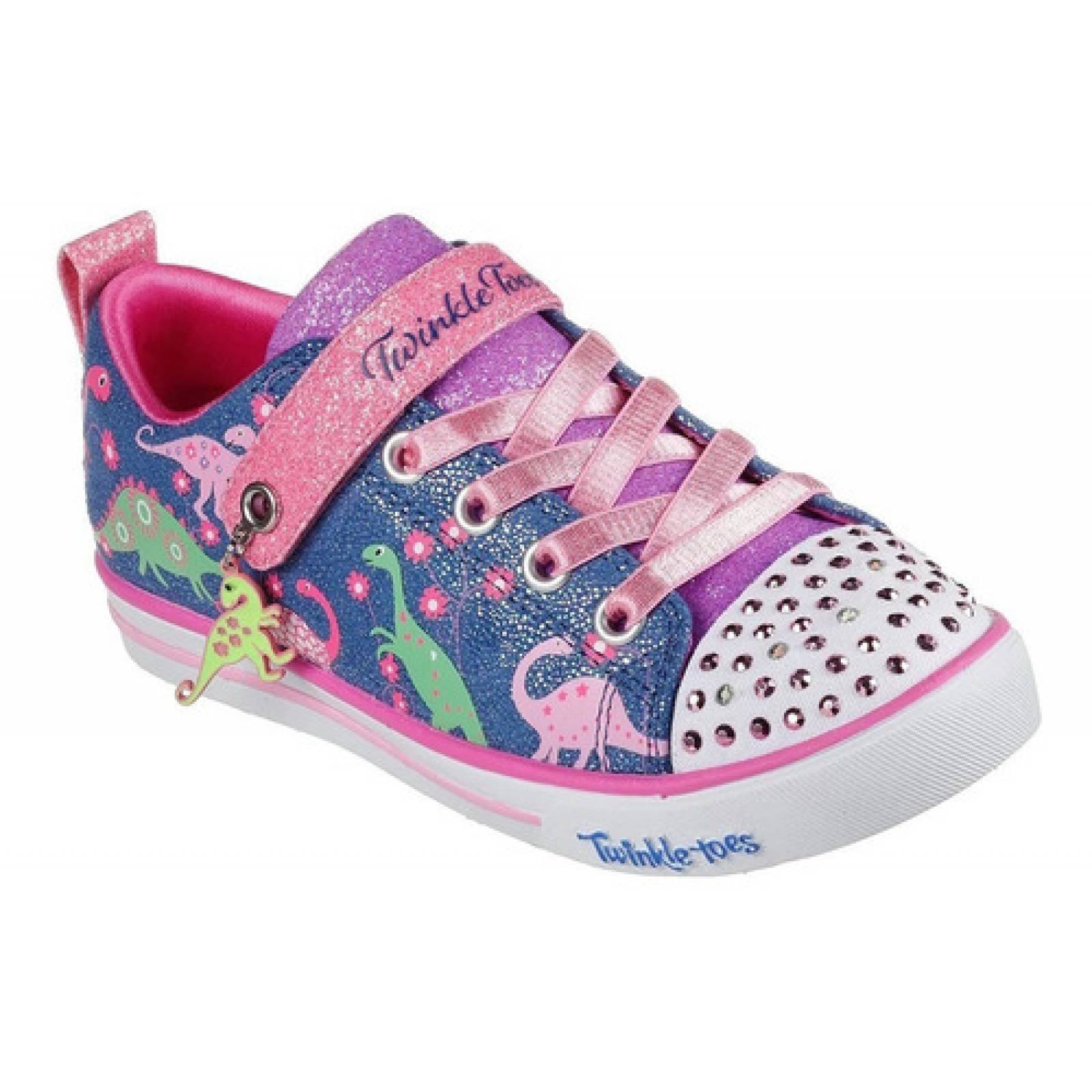 Tenis Skechers Niñas Twinkle Toes Con Luces 314764lnvmt
