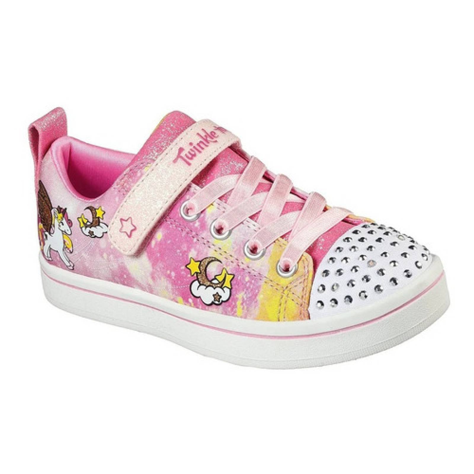 Tenis Skechers Niña Twinkle Toes Luces 314848lhpmt