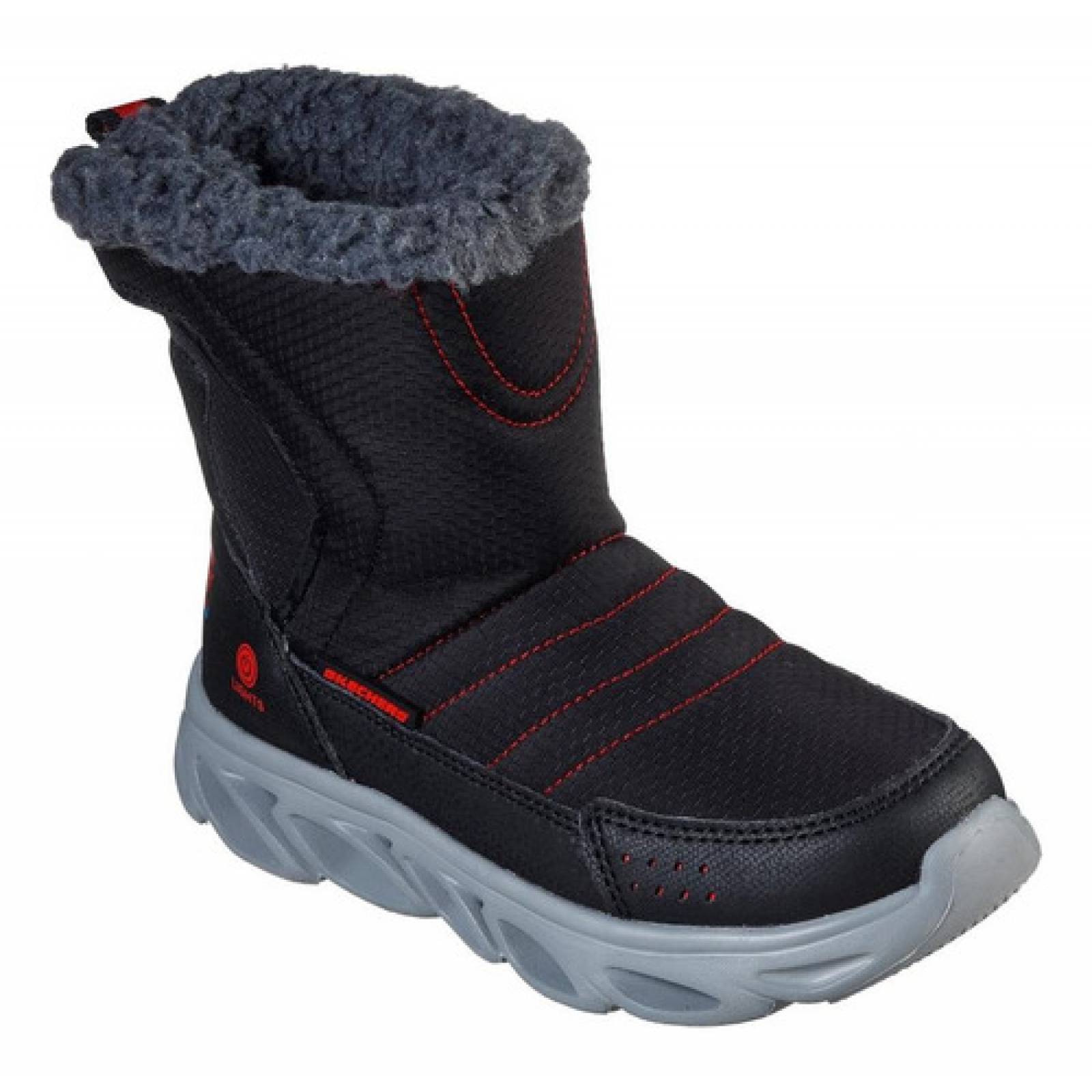 Bota Skechers Ninos Con Luces 90517lbkrd