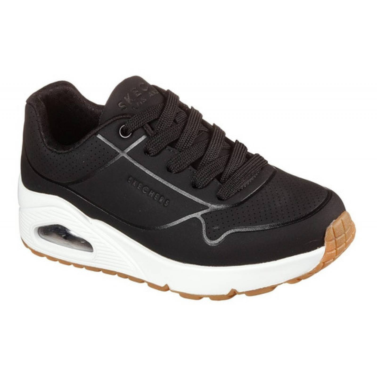 Tenis Skechers Niños Memory Foam Uno 403674lblk