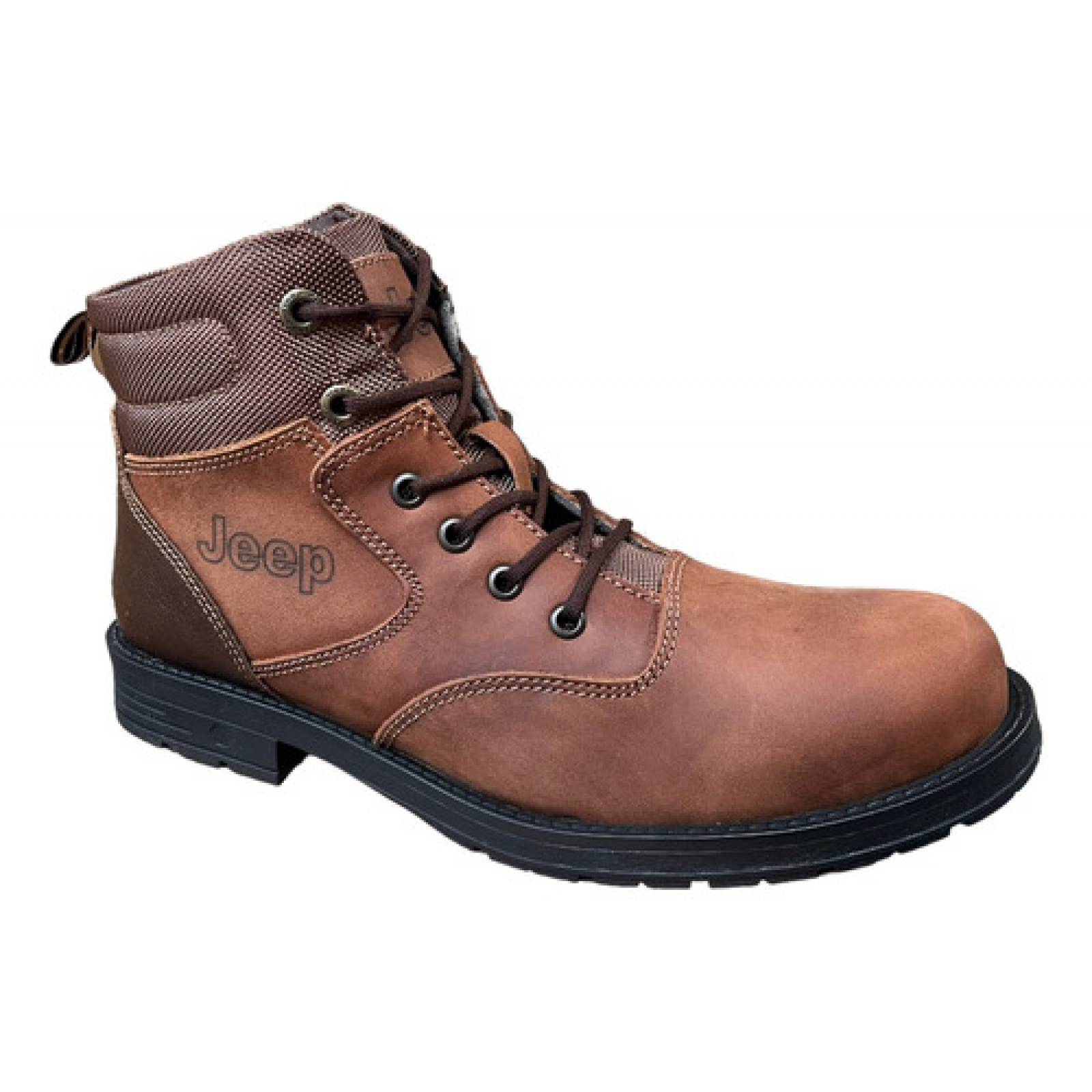 Botas Jeep Hombre Outdoor Piel 10101bro