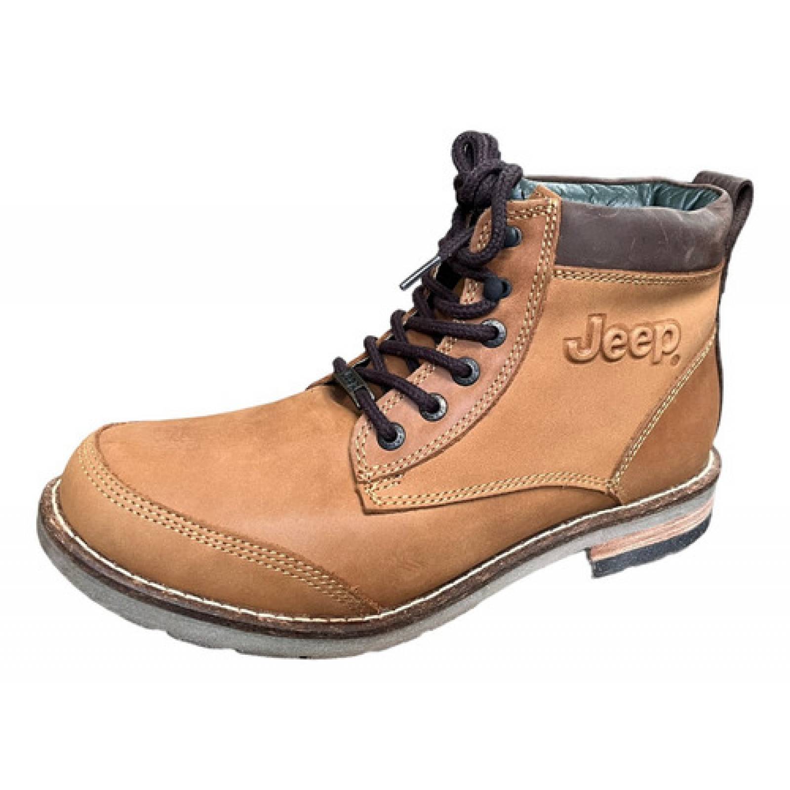 Botas Jeep Hombre Outdoor Piel 6238mie