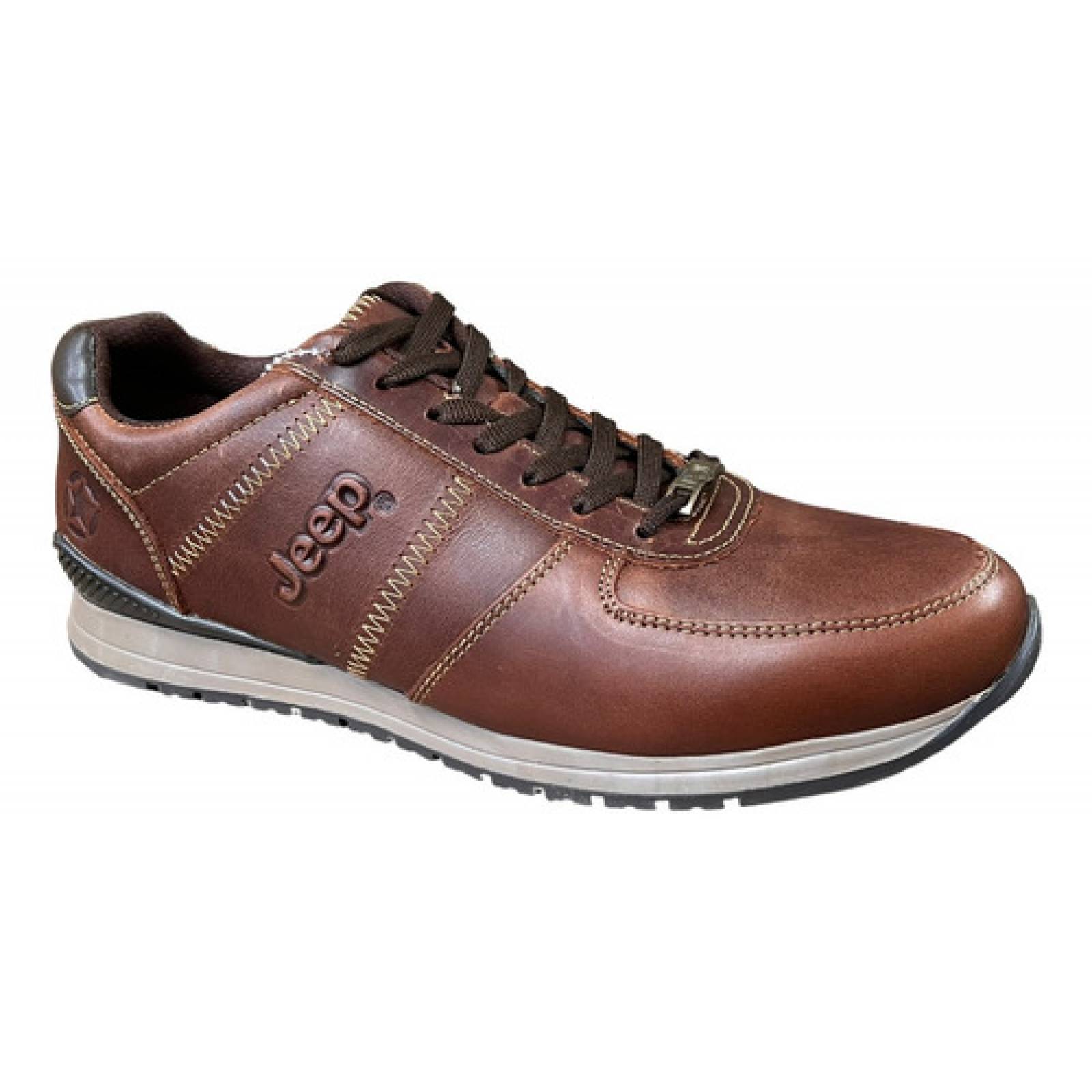 Tenis Jeep Hombre Urbano Piel S200