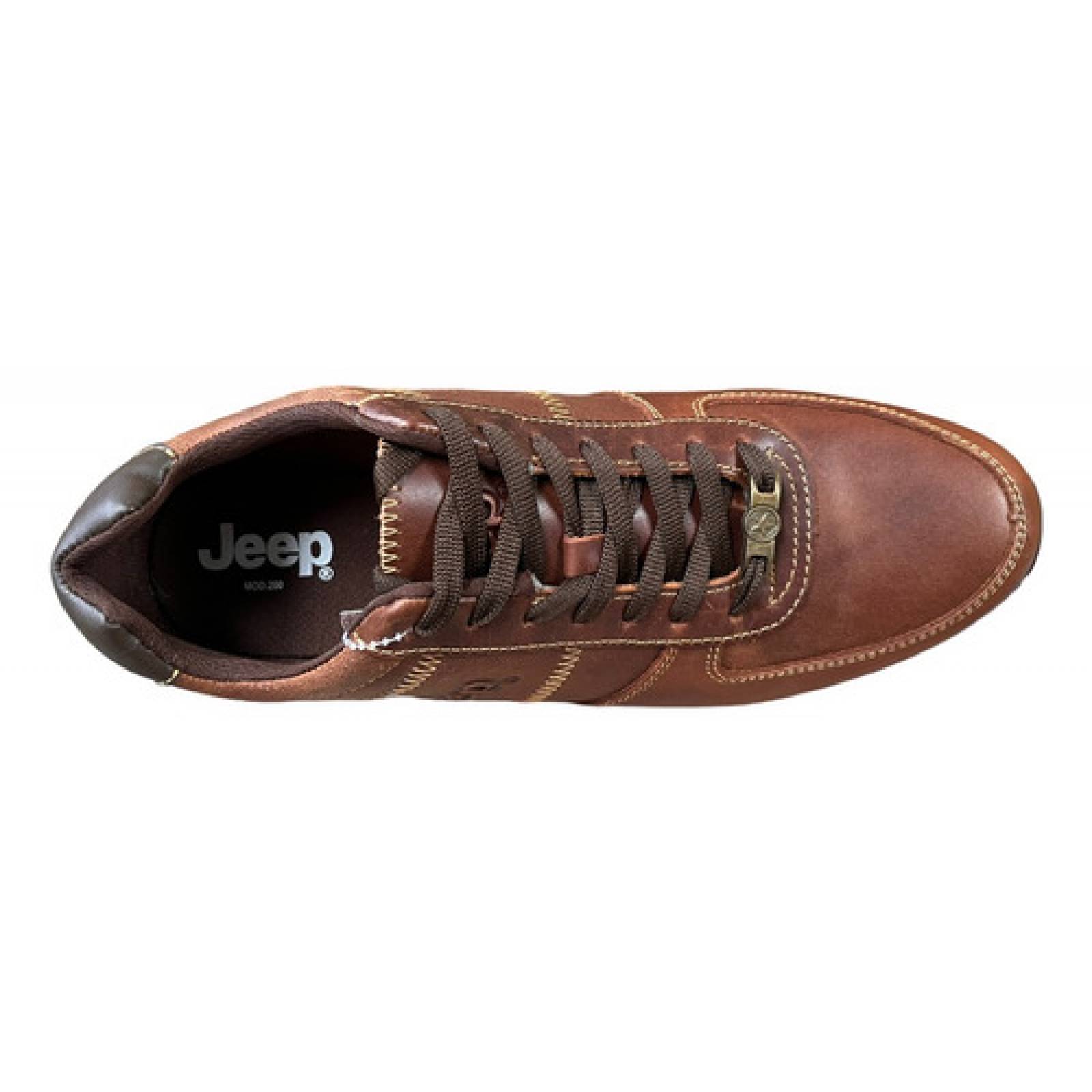 Tenis Jeep Hombre Urbano Piel S200
