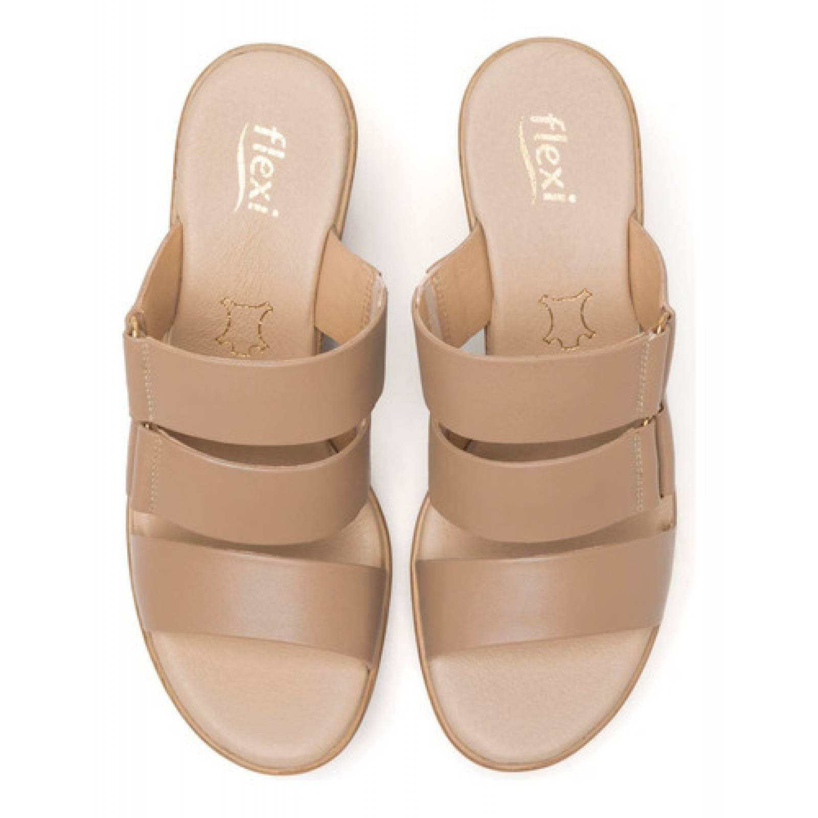 Sandalia Flexi Mujer Casual De Tacón 102922