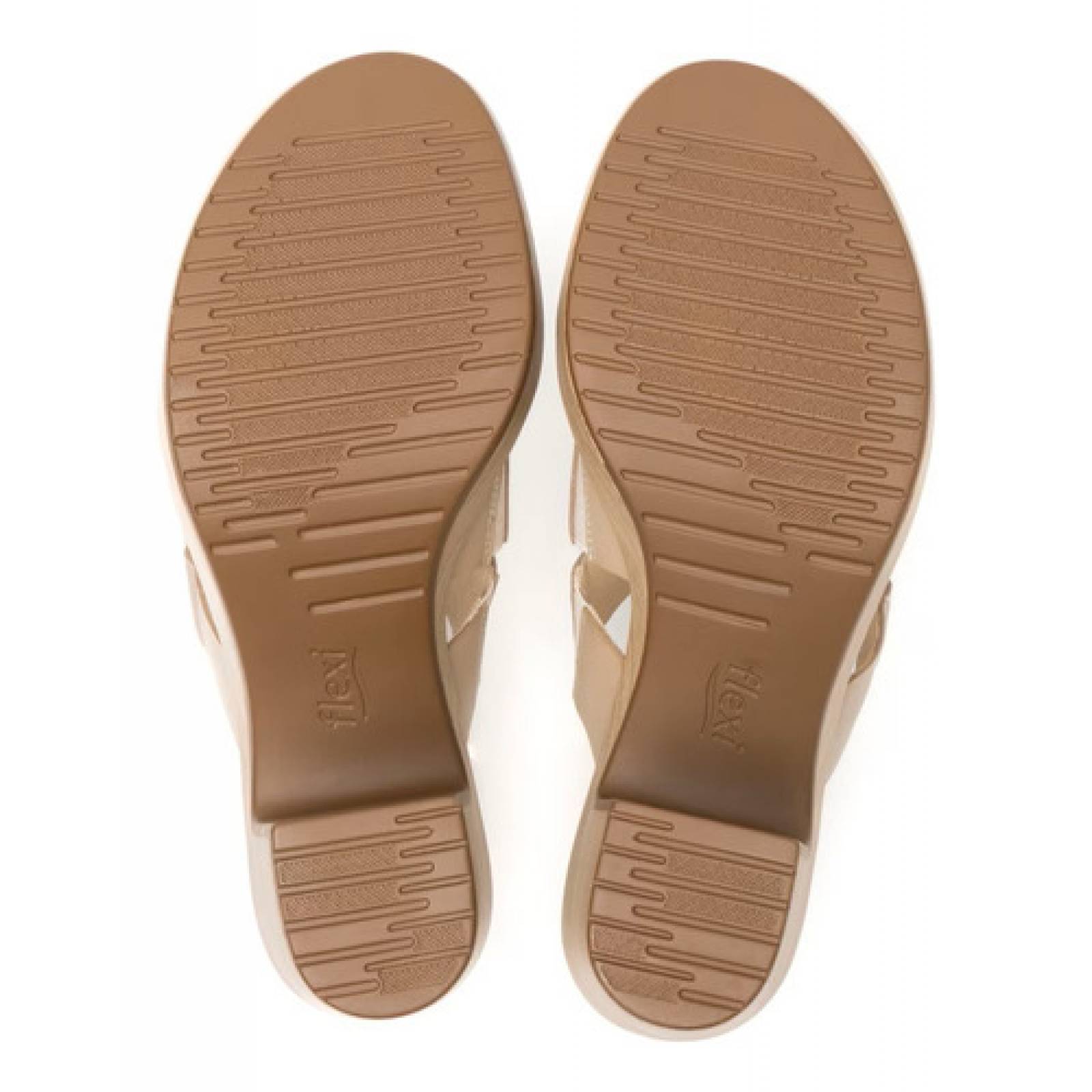 Sandalia Flexi Mujer Casual De Tacón 102922