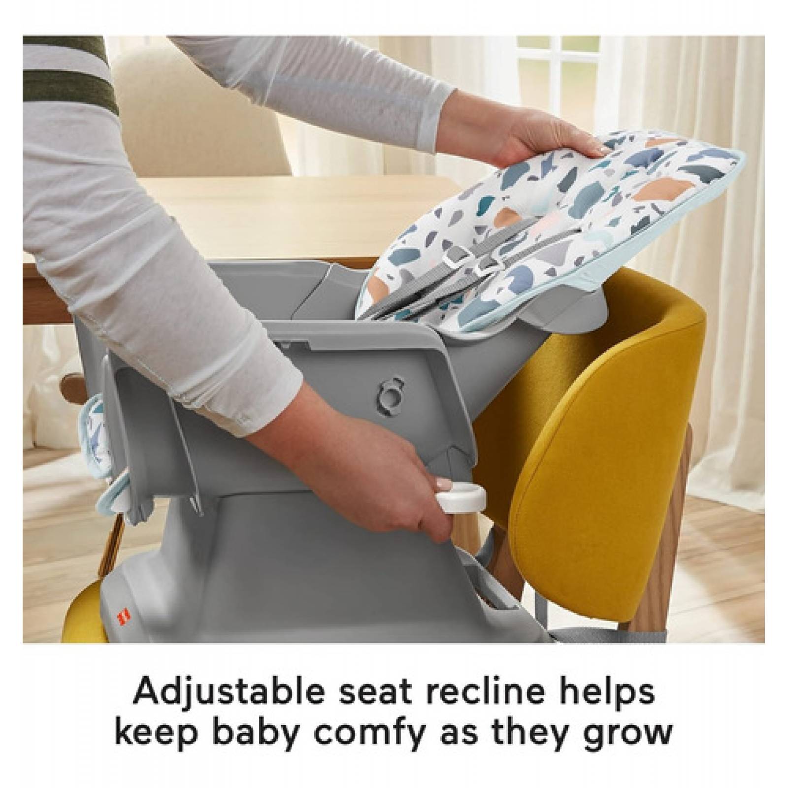 Silla Para Bebe Fisher Price Alta Para Comer Hgx43-9574