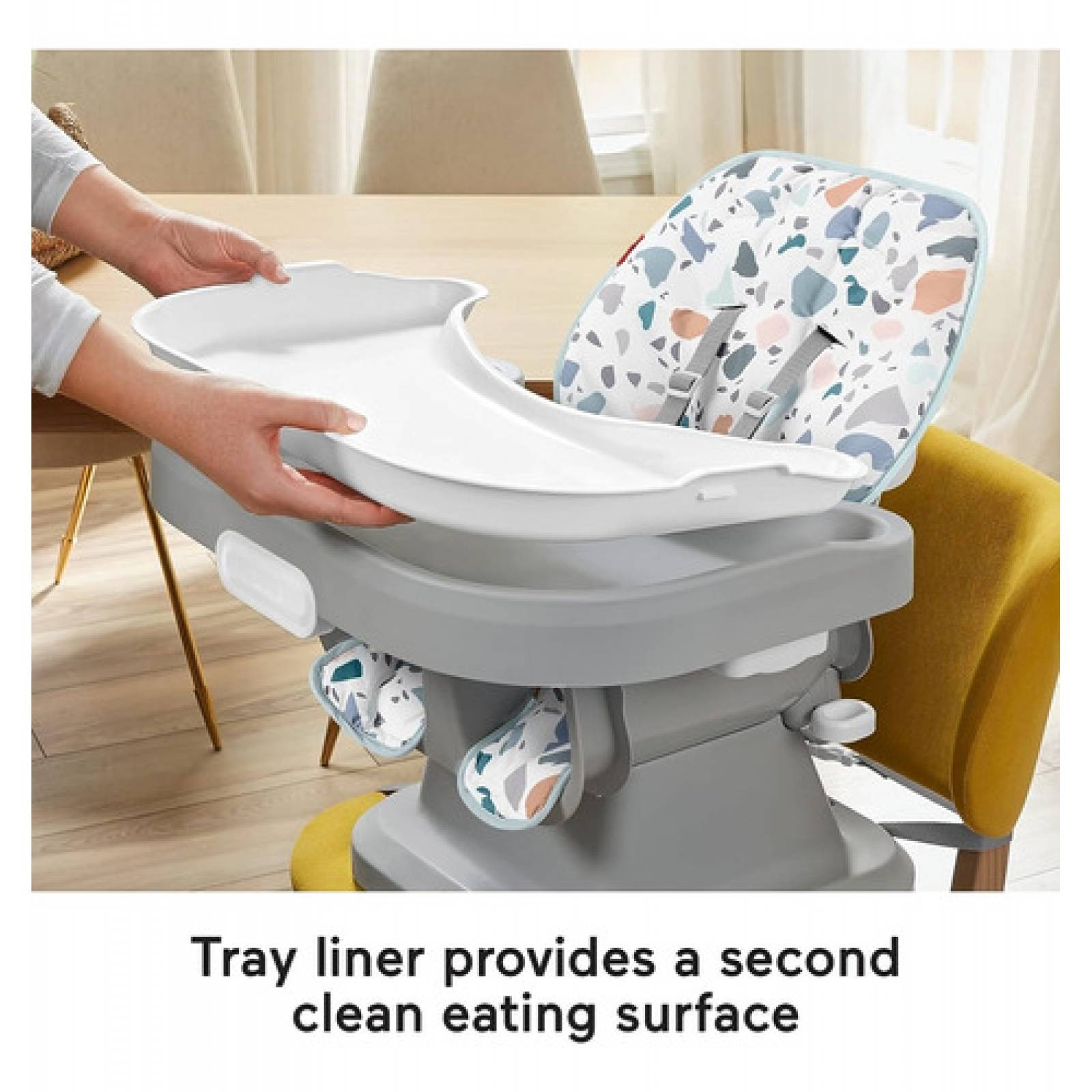 Silla Para Bebe Fisher Price Alta Para Comer Hgx43-9574