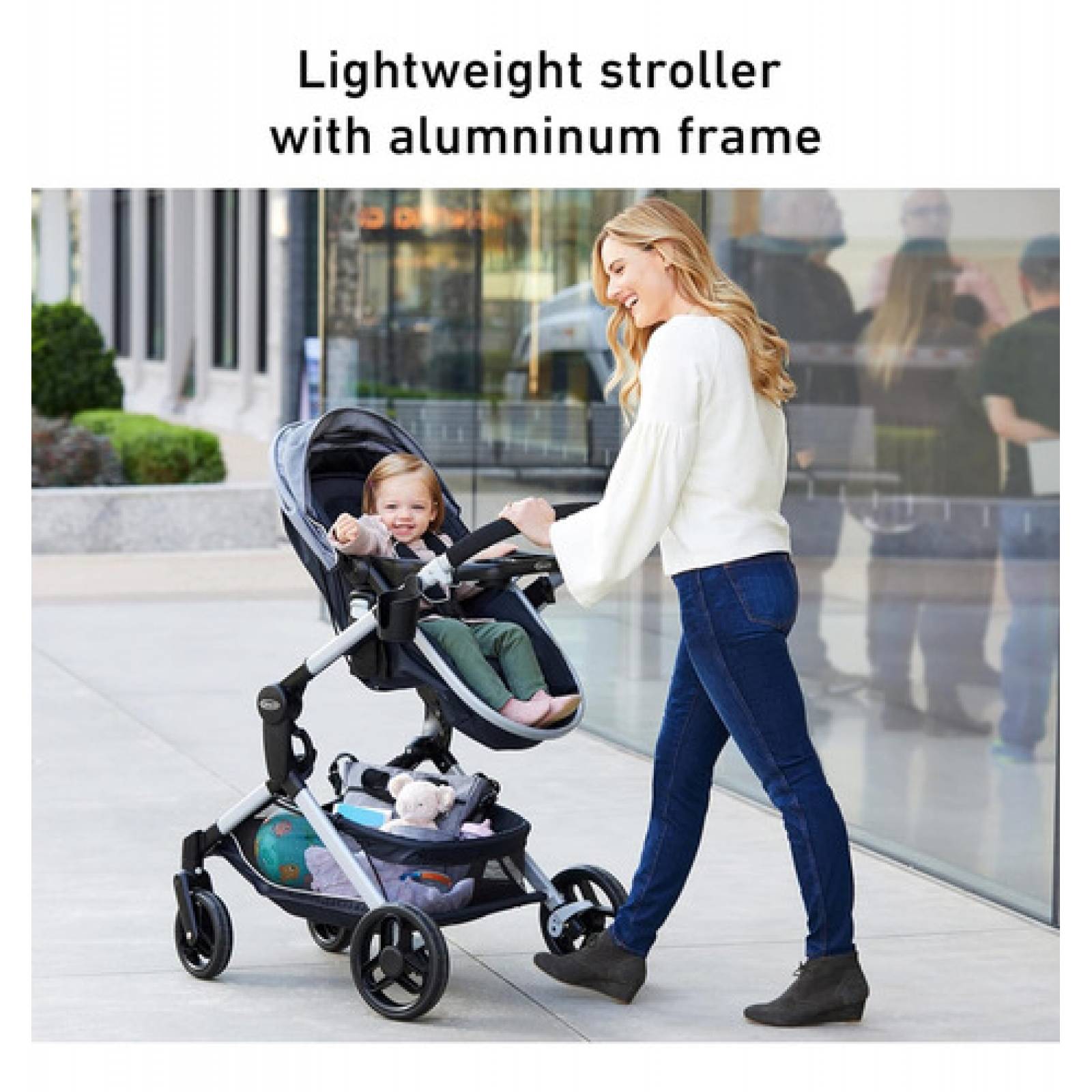 Carriola Y Portabebés Graco 3 En 1 Modes Nest Dlx 7dp05rav