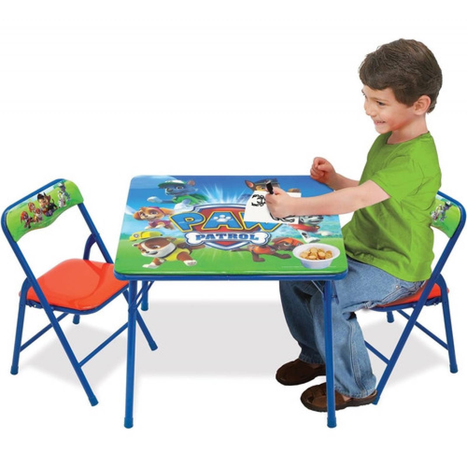 Juego De Mesa Y 2 Sillas De Actividades Paw Patrol 610861