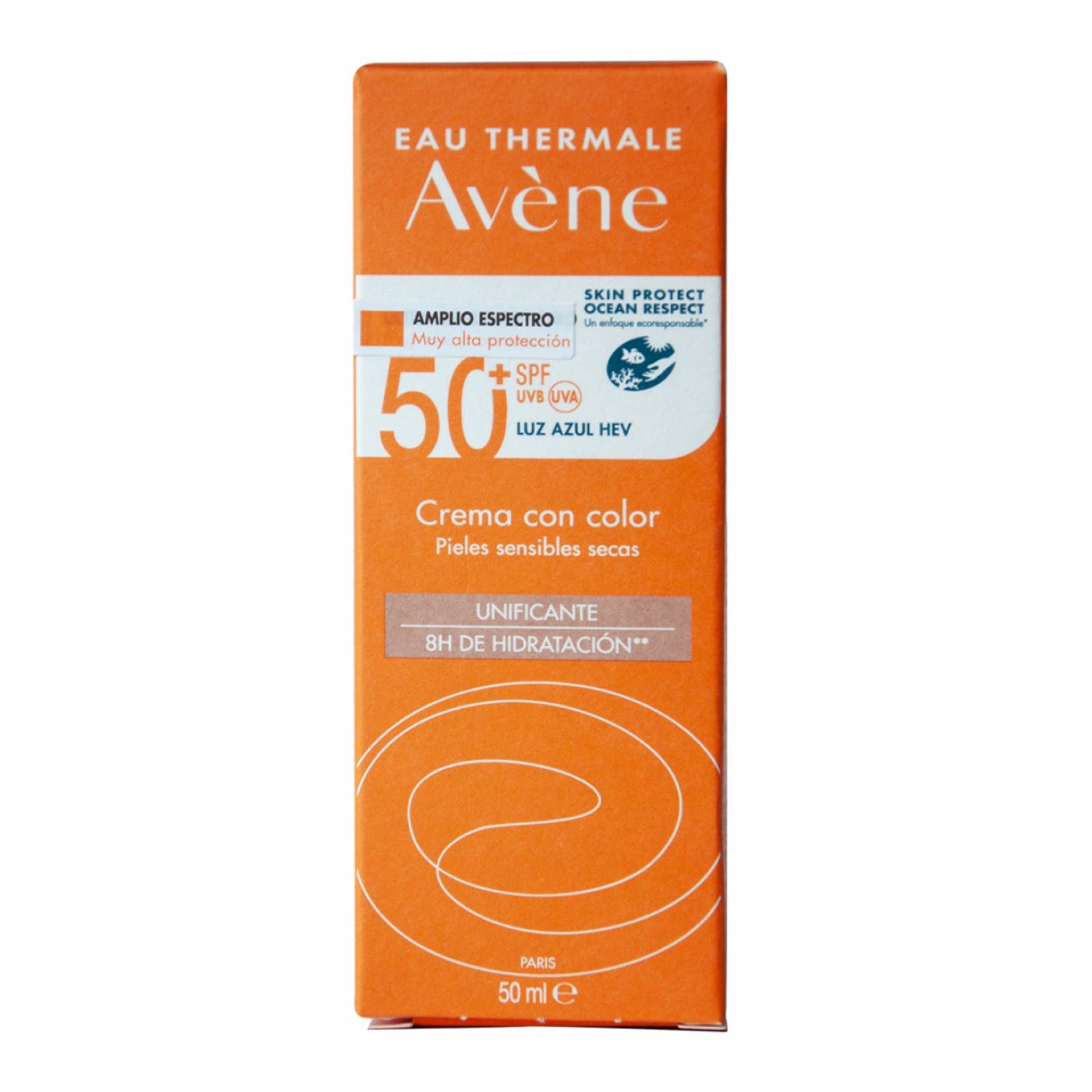 Avene Crema con Color FPS 50+ Ep de 50 ml