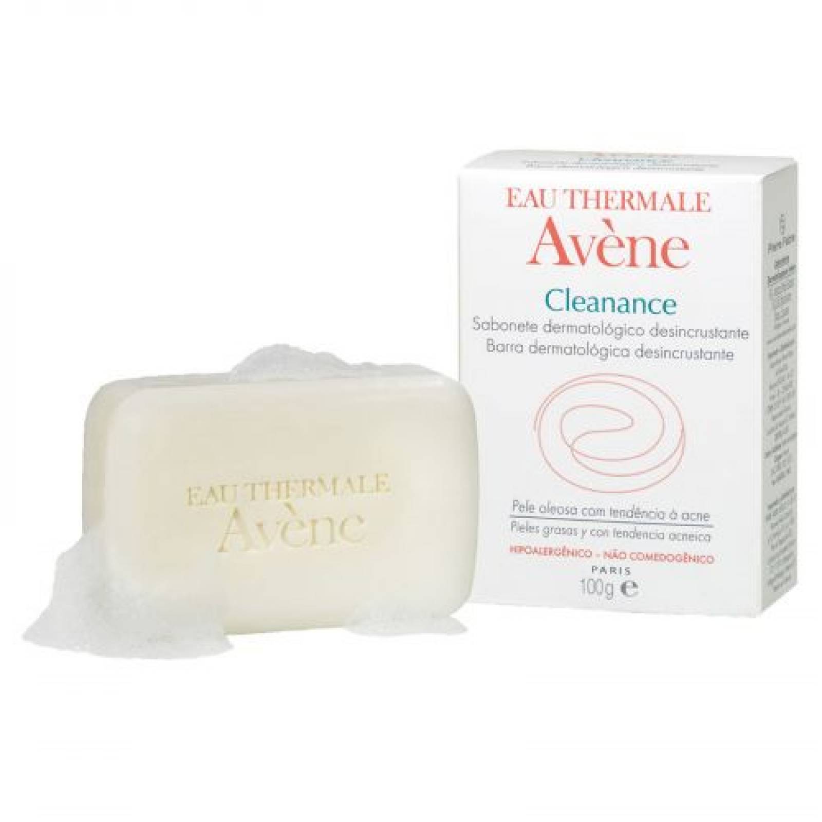 Avene Cleanance Barra Dermatológica Desincrustante 100 gr