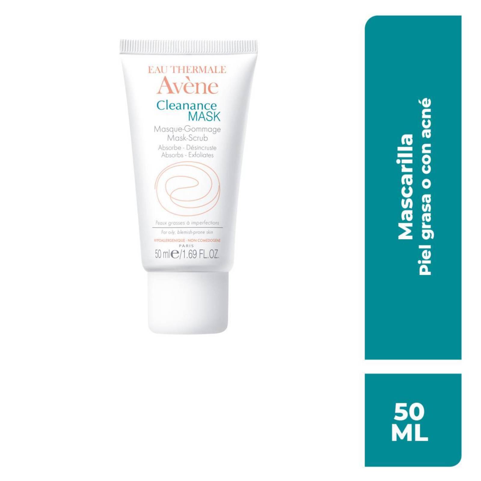Avene Cleanance Mascarilla Exfoliante 50 ml