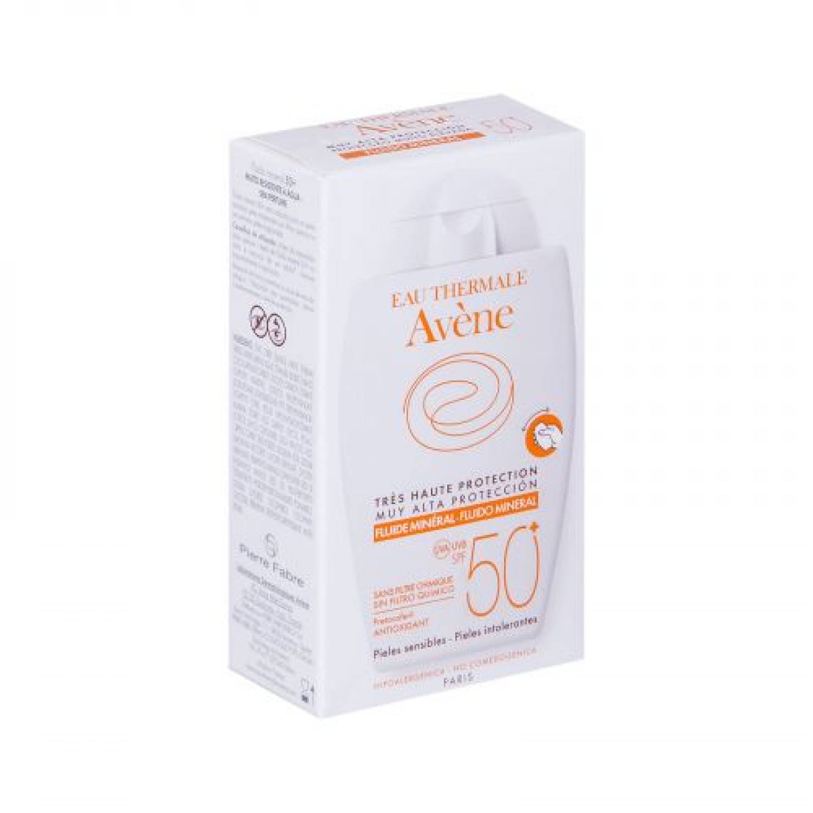 Avene Fluido Mineral Fps 50+ 40 ml