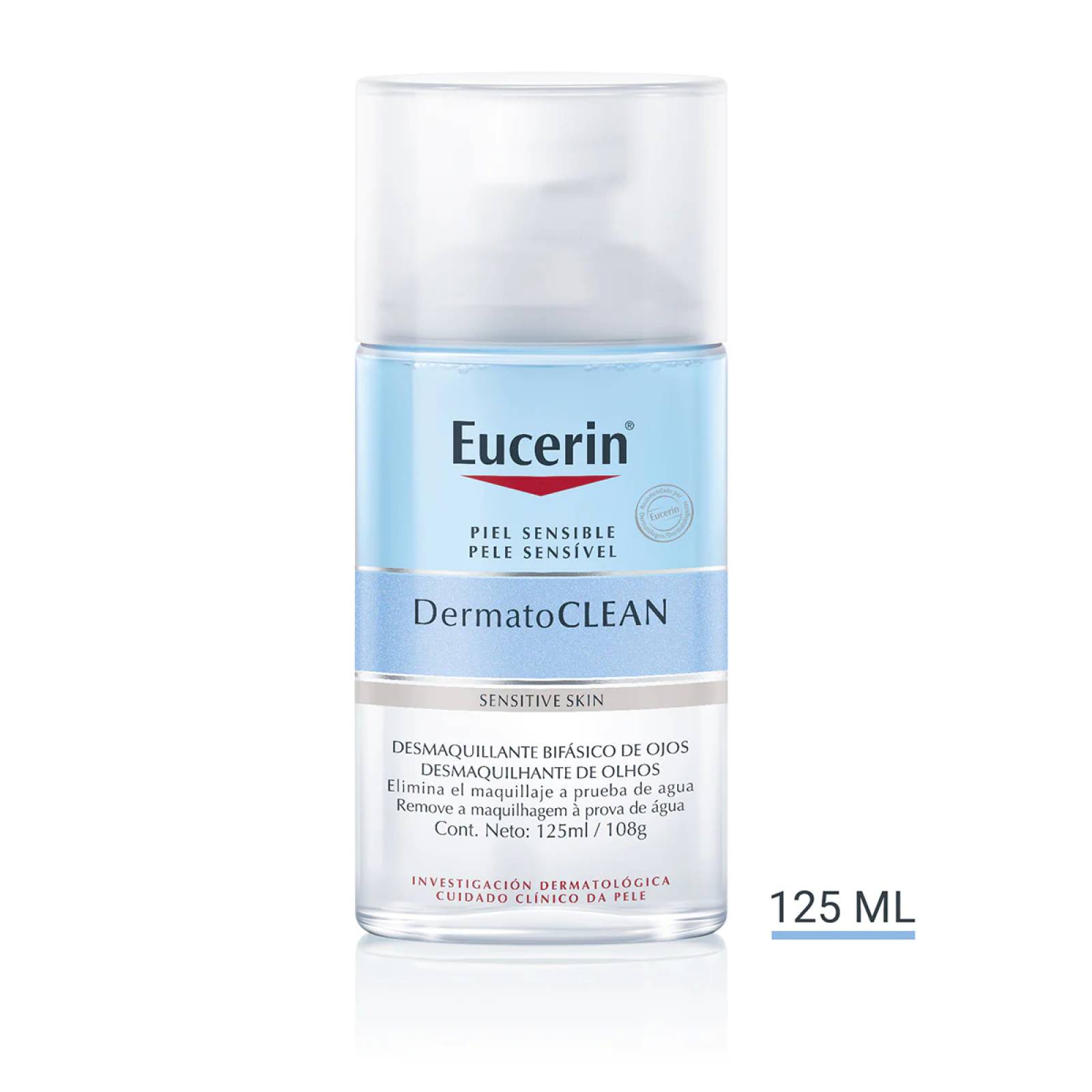 Eucerin Dermatoclean Desmaquillante Bifasico 125 ml