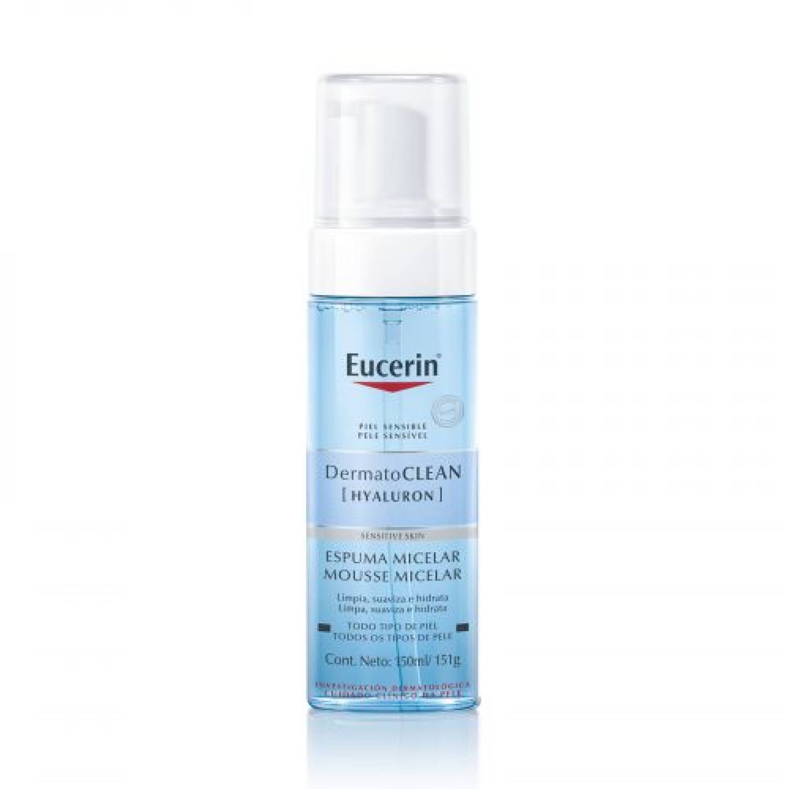 Eucerin Dermatoclean Espuma Micelar 150 ml