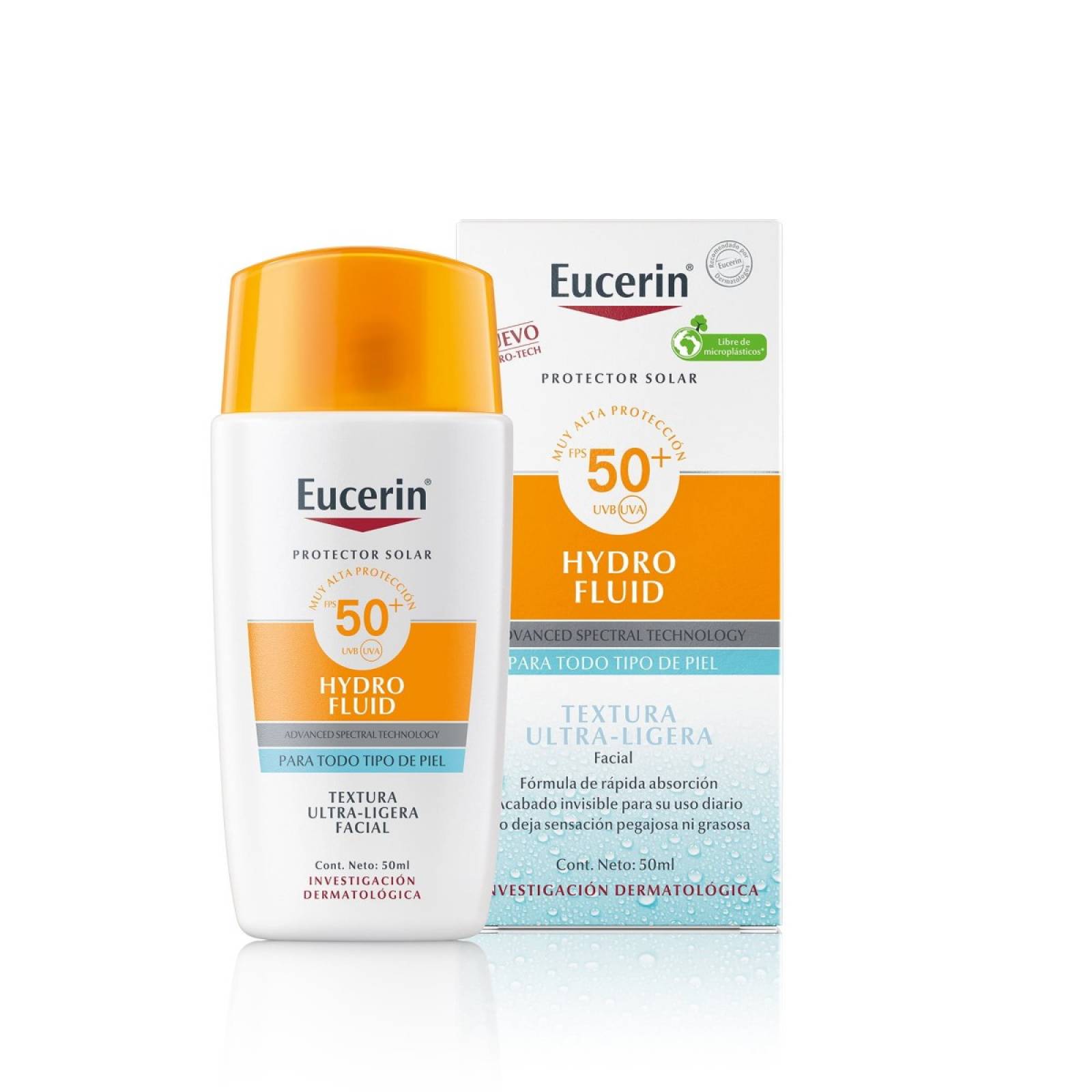 Eucerin Sun Face Hydro Fluid Fps50+ 50 ml