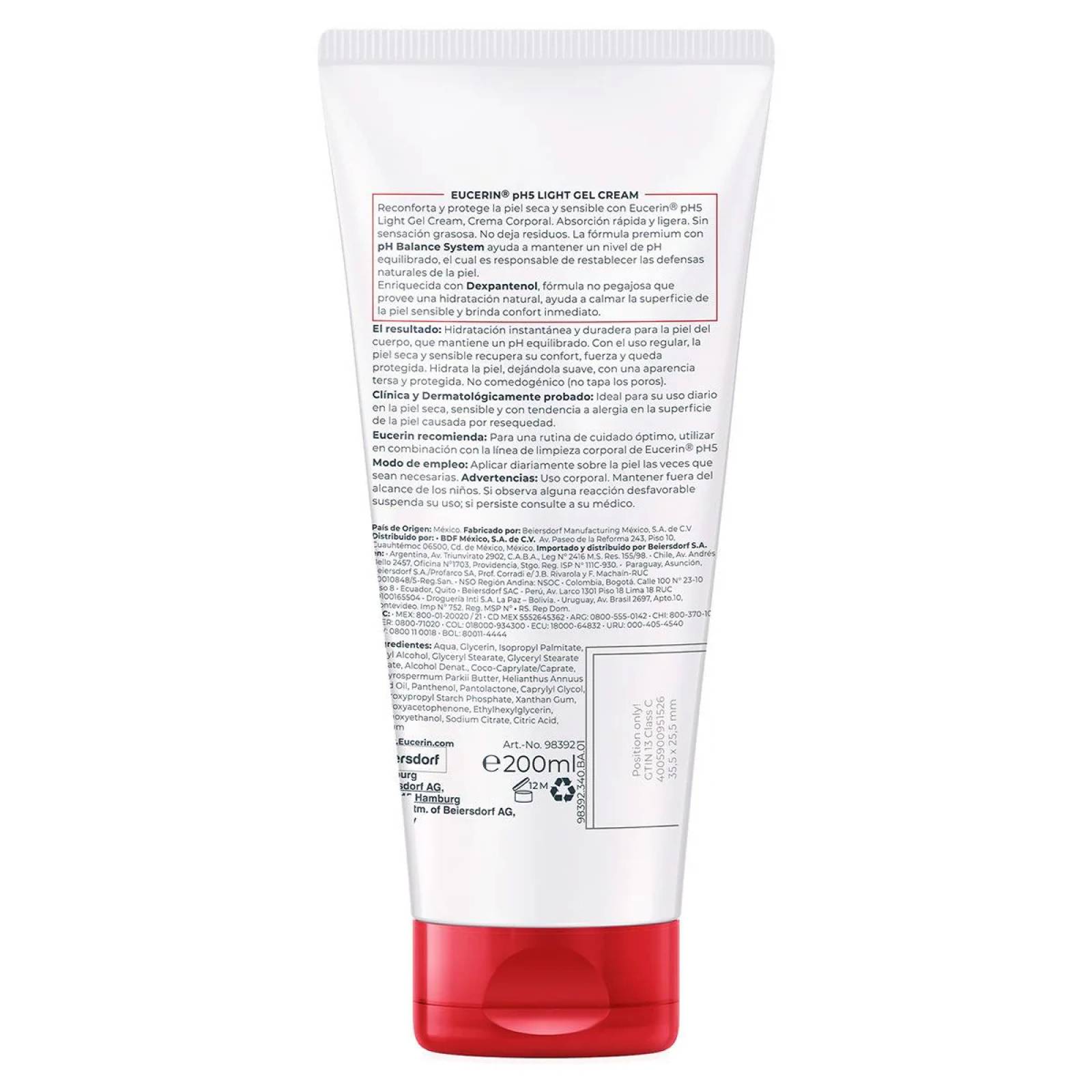 Eucerin Ph5 Light Gel Cream 200 ml