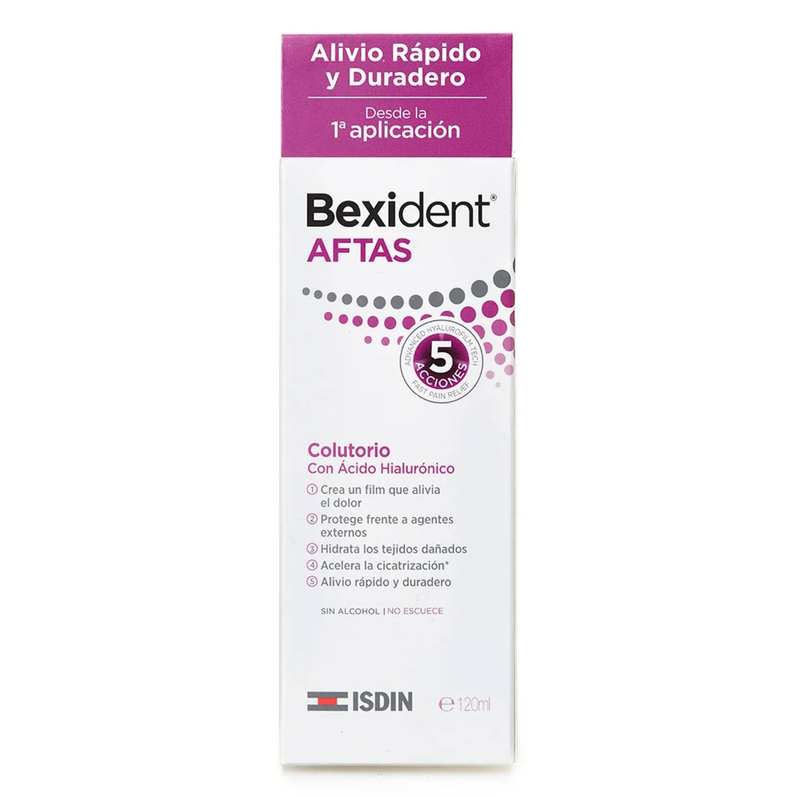 Isdin Bexident Aftas Colutorio 120 ml