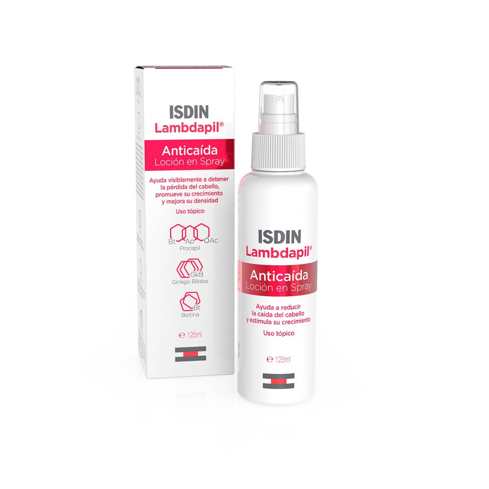 Isdin Lambdapil Anticaída Loción En Spray 125 ml