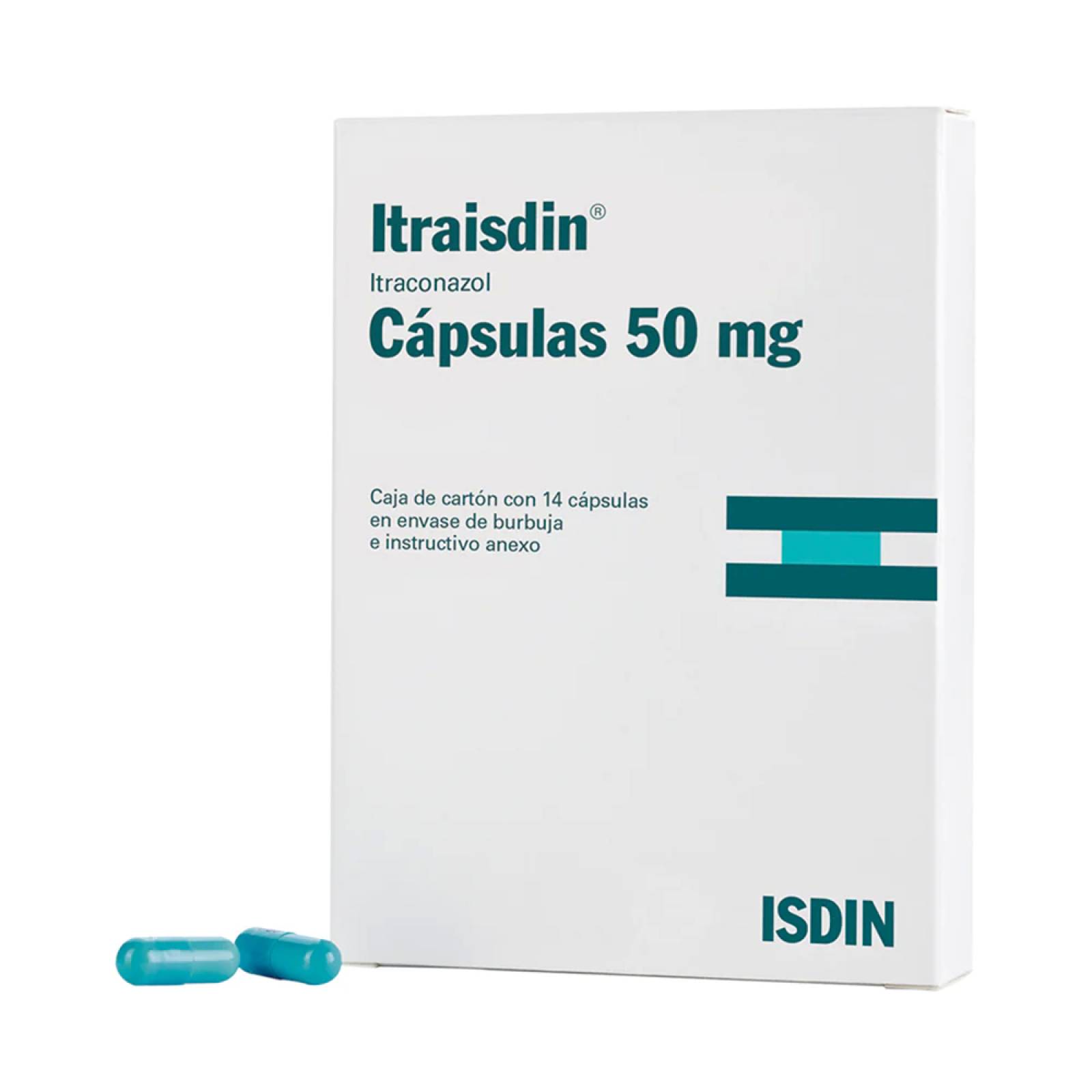 Isdin Itraisdin 14 Cáps 50 mg