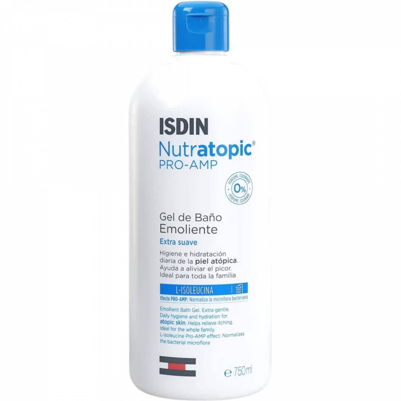 Isdin Nutratopic Pro-Amp Gel De Baño Emoliente 750ml