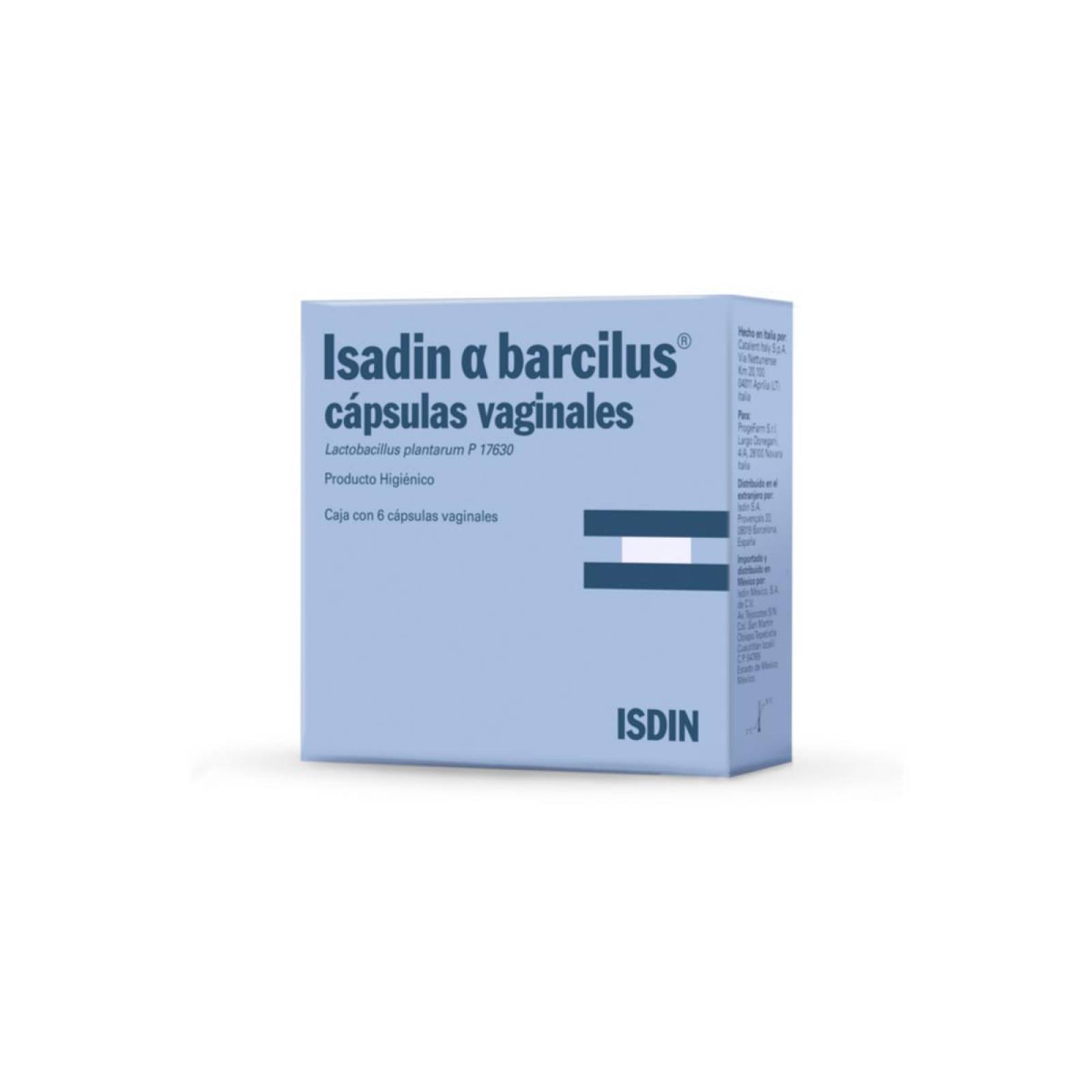 Isdin Isadin A Barcilus Capsulas Vaginales 6/C