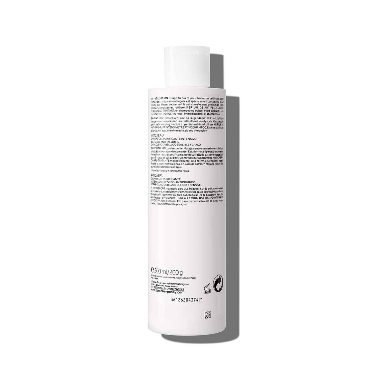 La Roche Posay Kerium Shampoo Caspa Grasa 200 ml