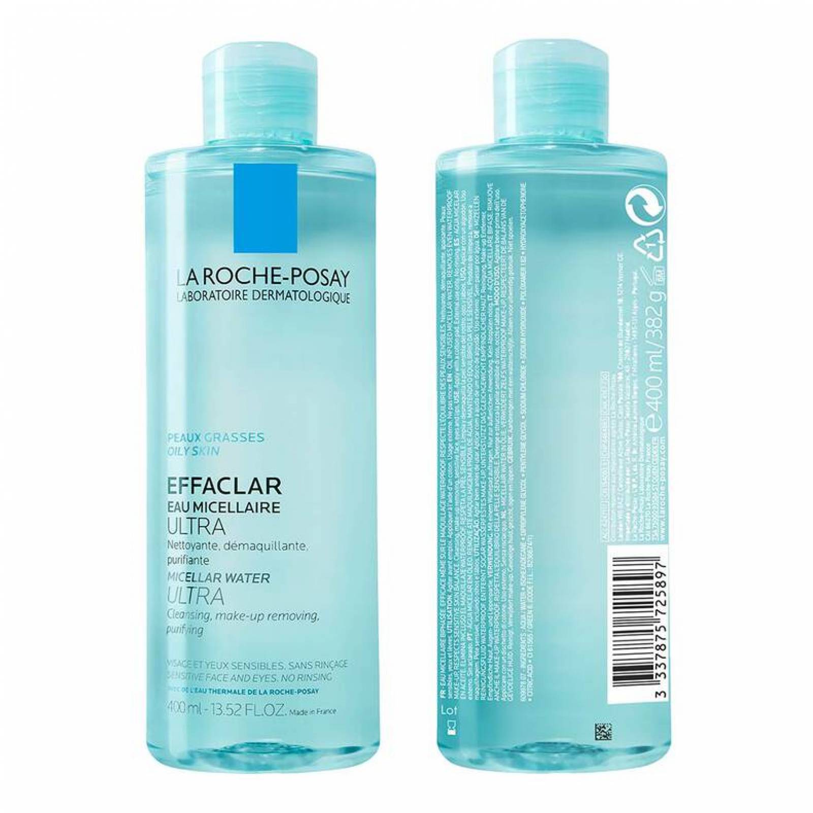 La Roche Posay Solución Micelar Effaclar 400 ml
