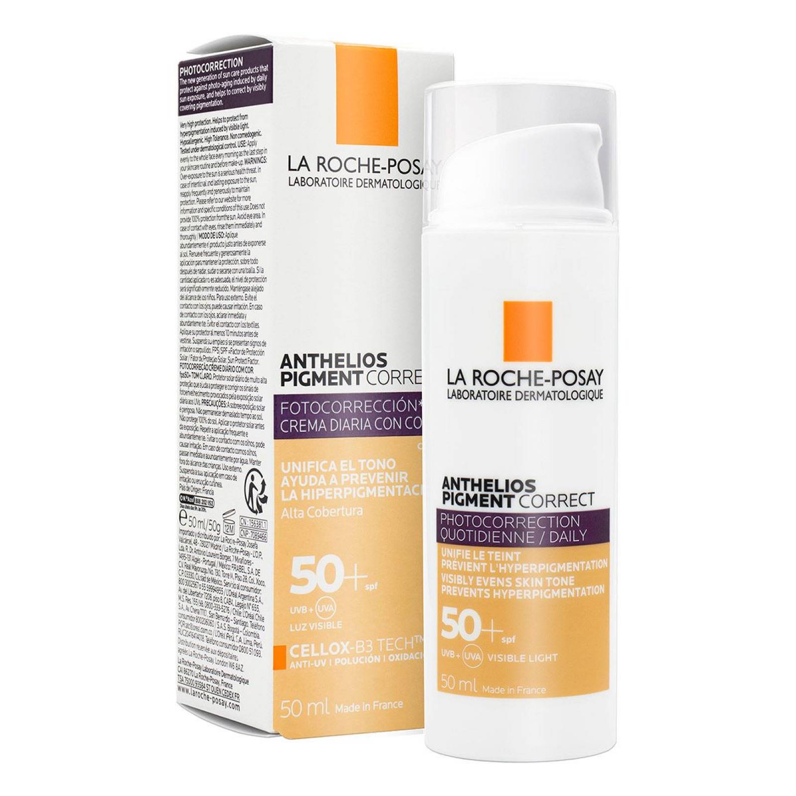 La Roche Posay Anthelios Uvd Pigment Correct Light 50+ T50ml Sp/Pt