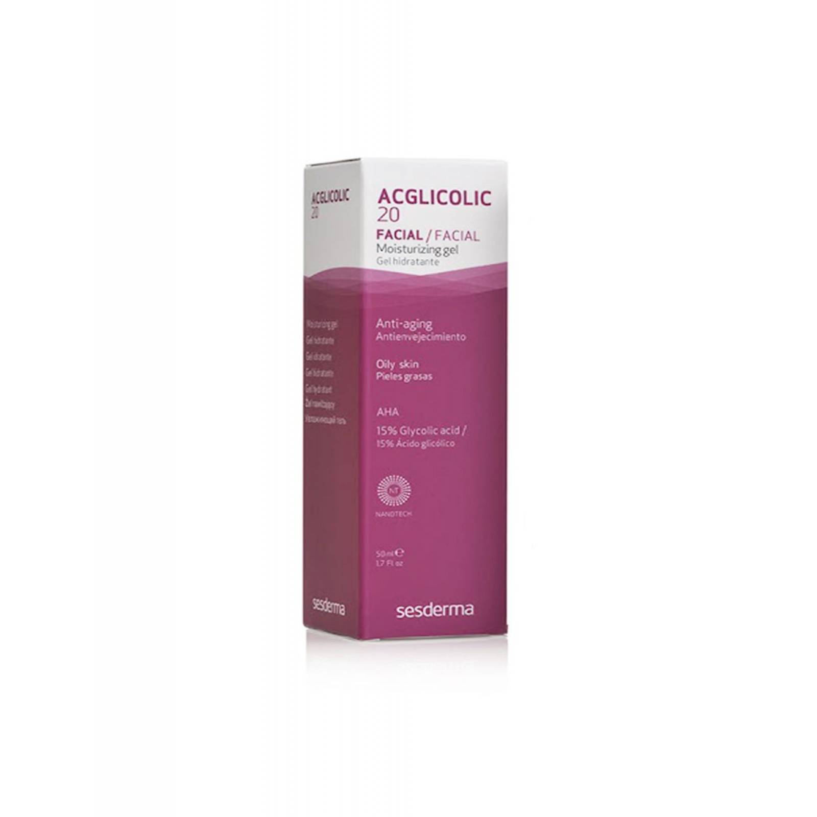 Sesderma Acglicolic 20 Gel Hidratante.50 ml