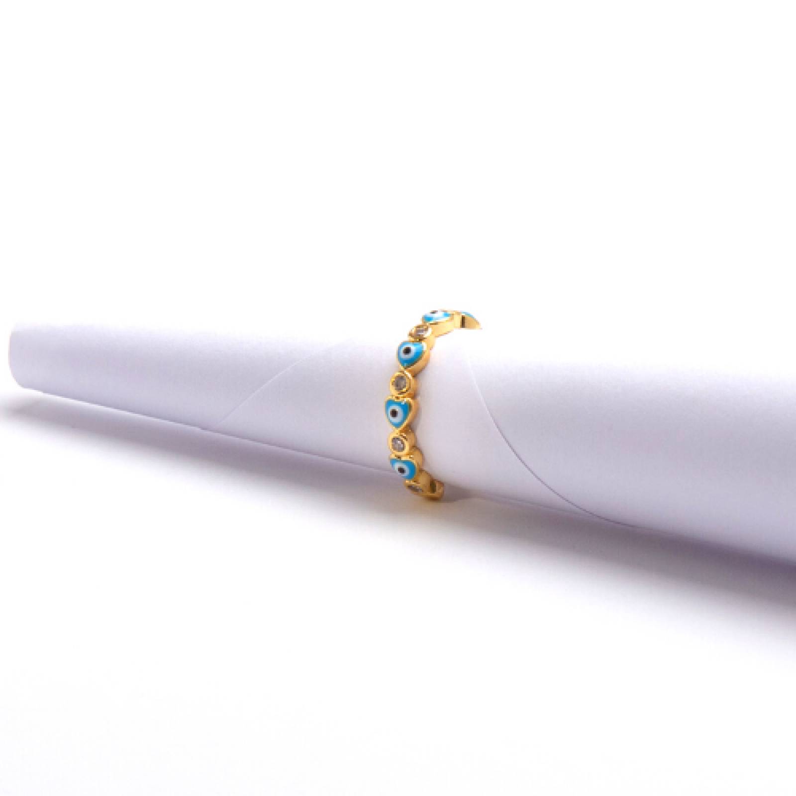 ANILLO OJO TURCO AZUL