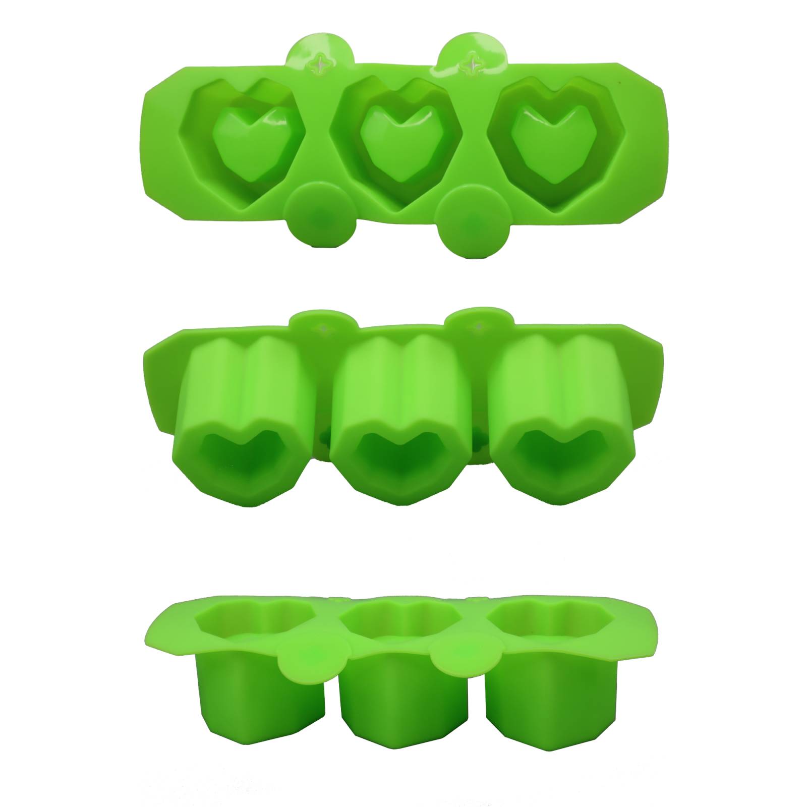 Molde multiusos para maceta ecomlab molde de silicona de grado alimenticio (Hexagonal)